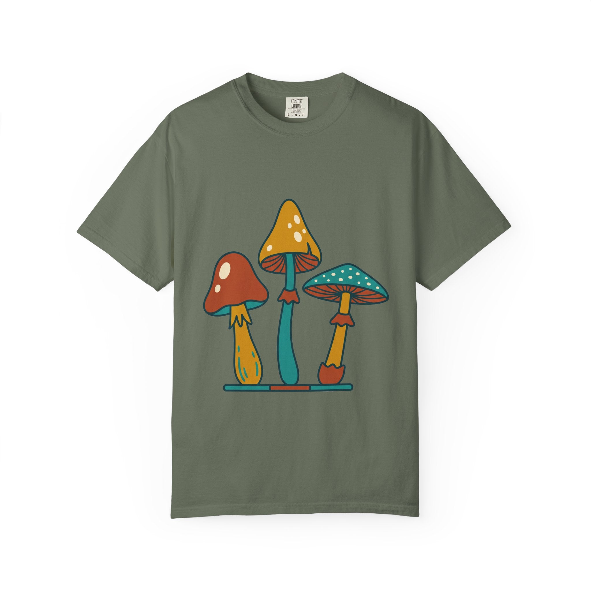 Mushroom Trio Botanical Tee