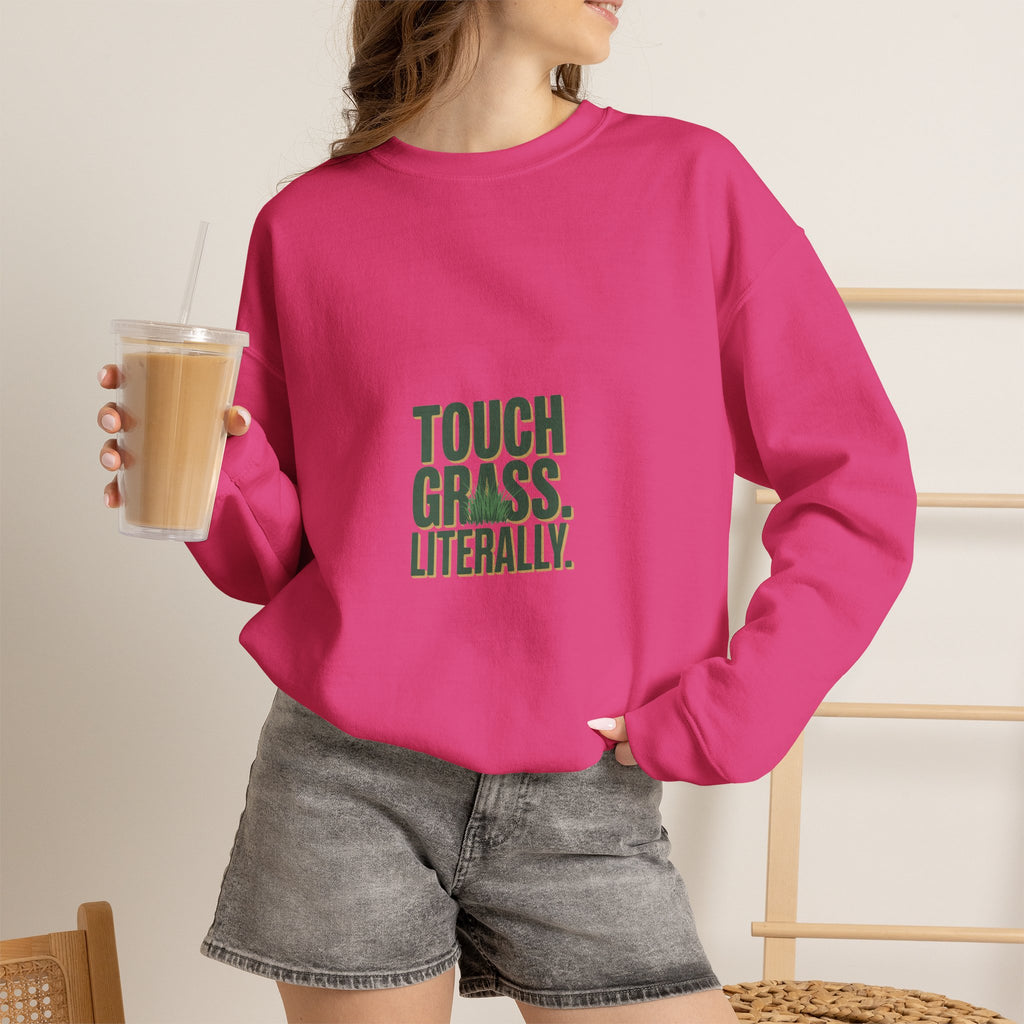 Touch Grass. Literally. Crewneck