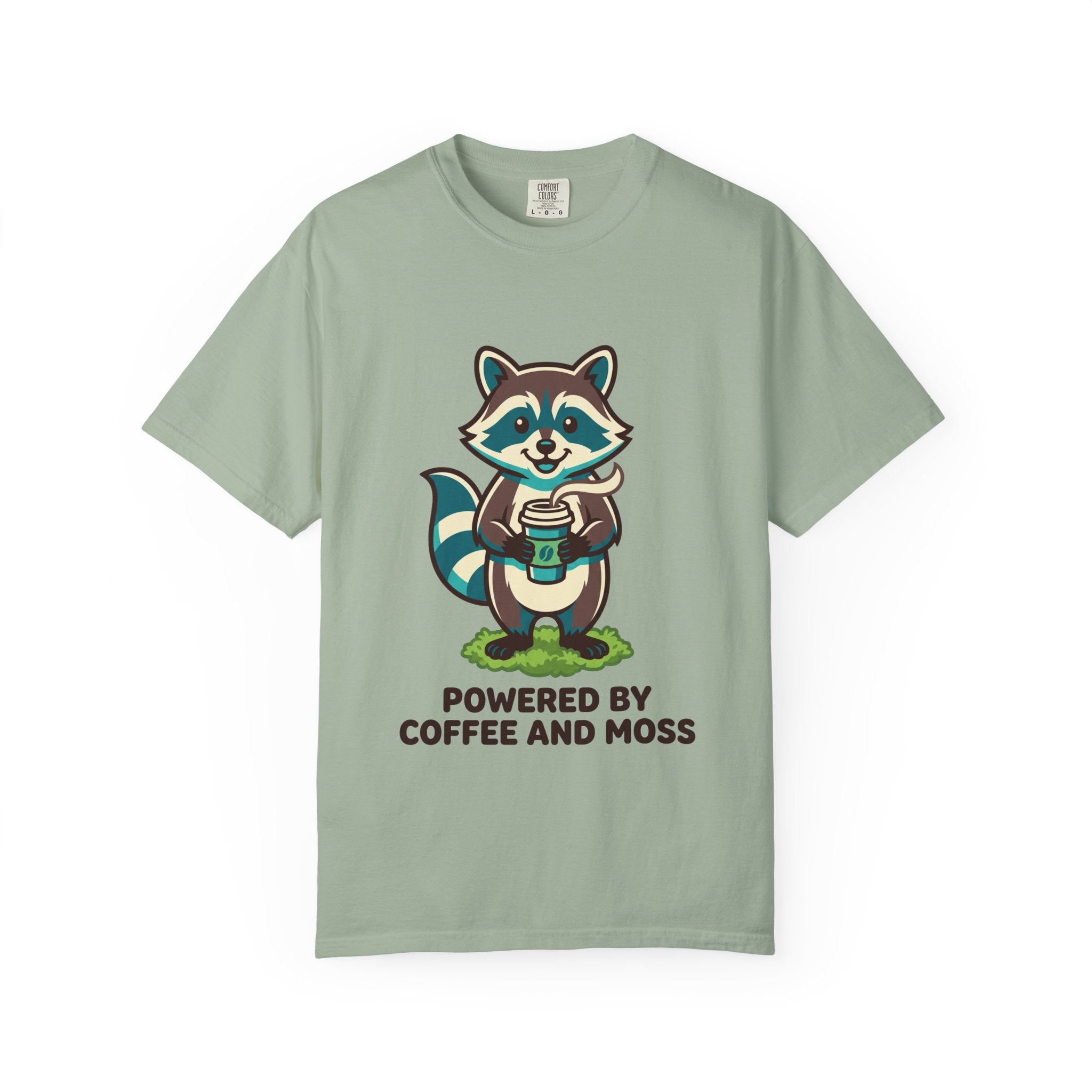 Powered by Coffee and Moss Tee
