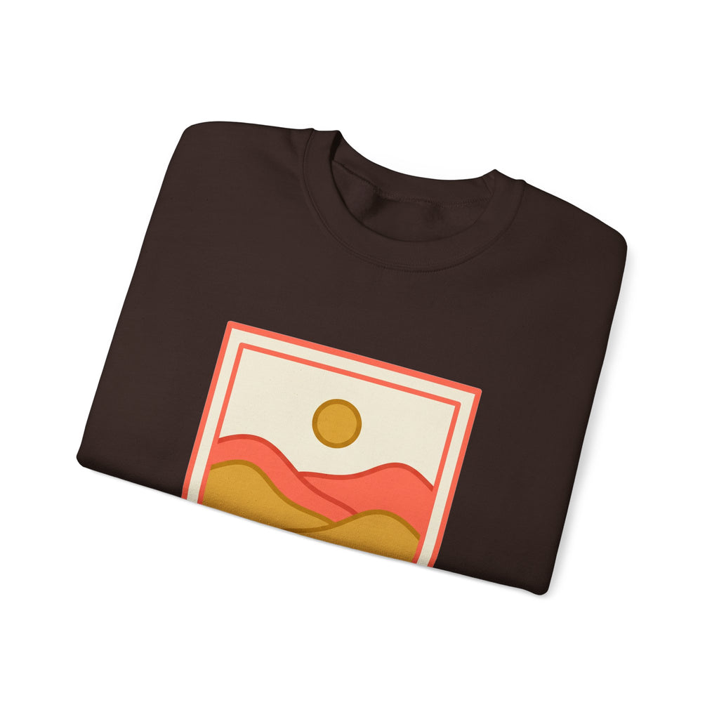 Layered Hills Line Crewneck