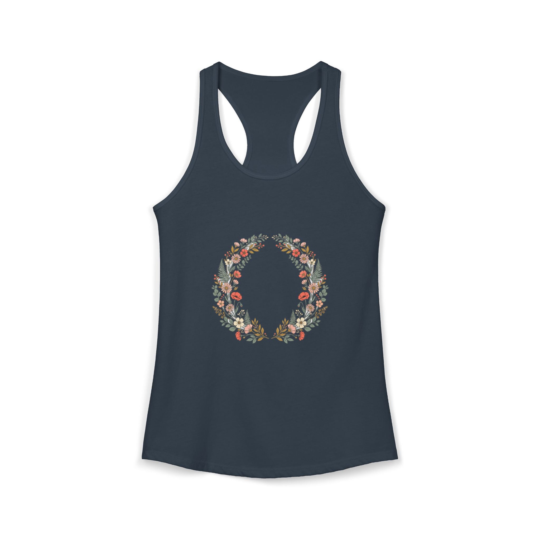 Pressed Flower Arch Tank Top