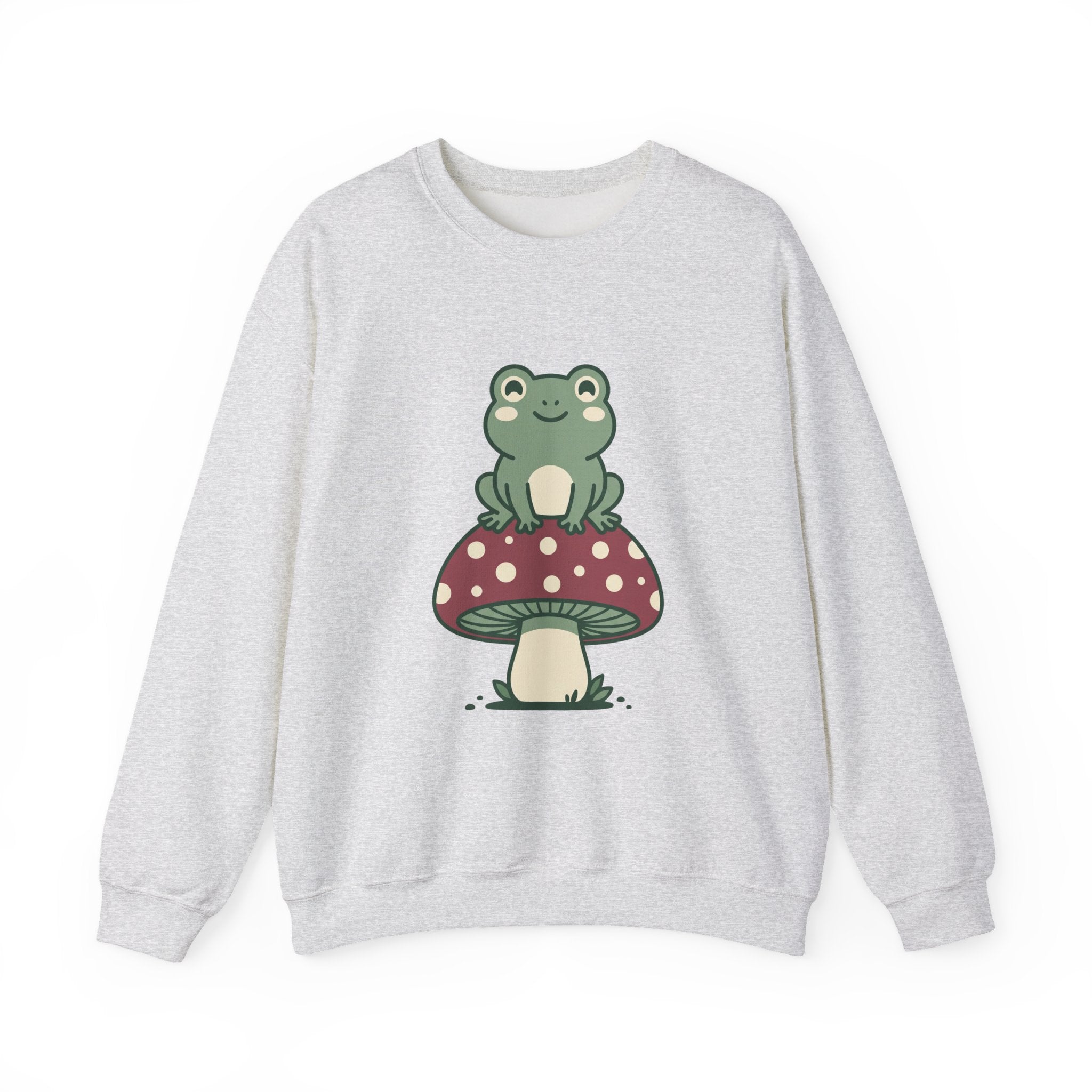 Frog on a Mushroom Crewneck