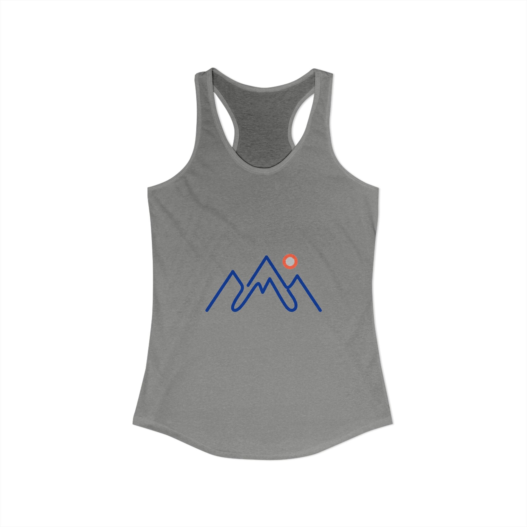 One Line Mountain Tank Top