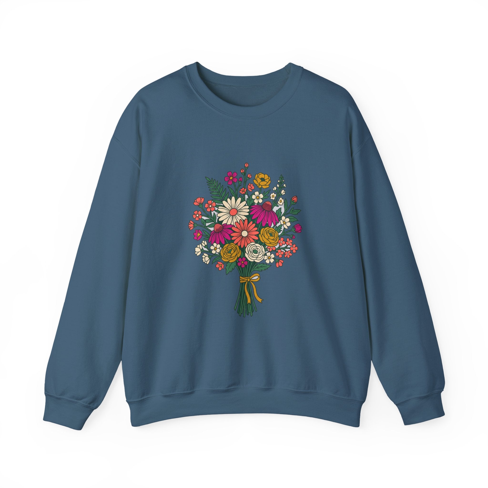 Wildflower Bouquet Line Crewneck