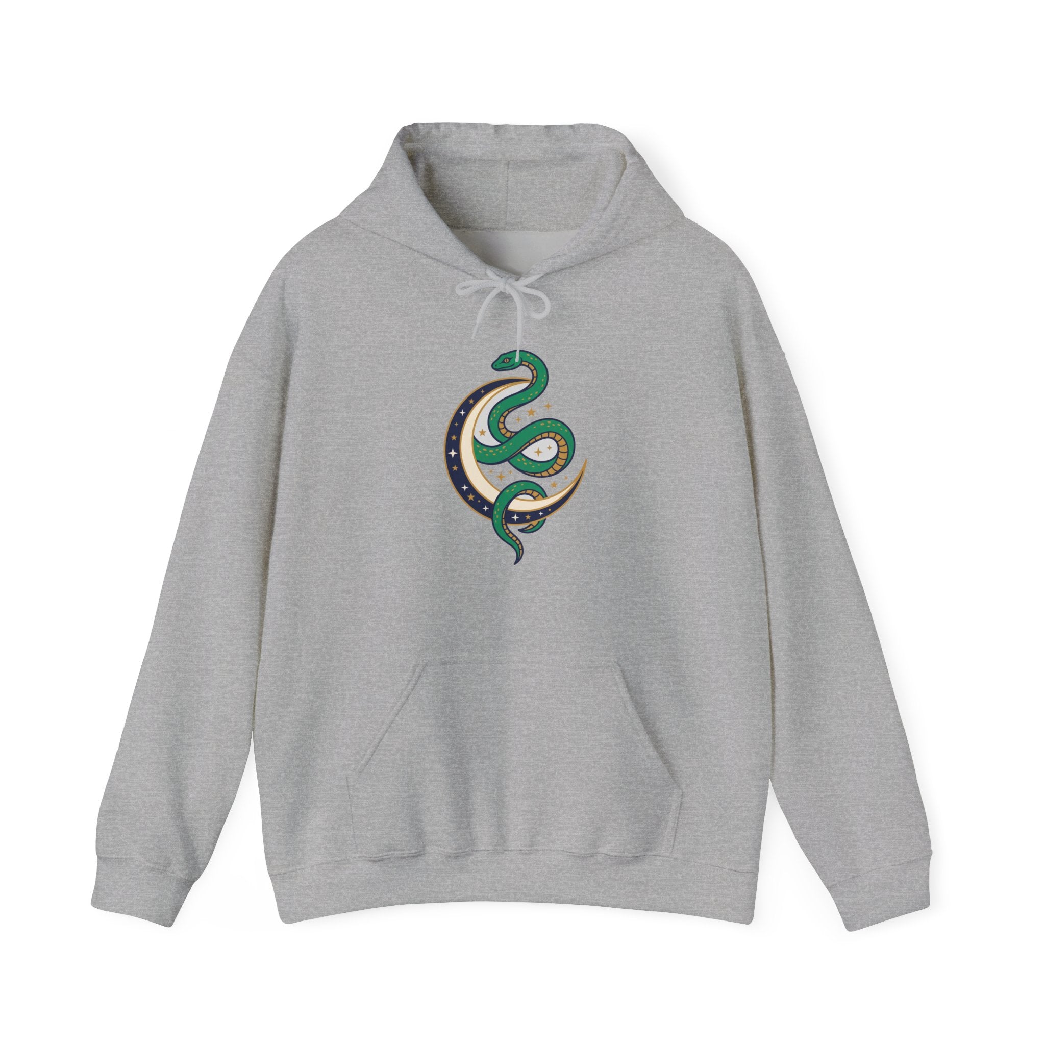 Celestial Snake Moon Hoodie