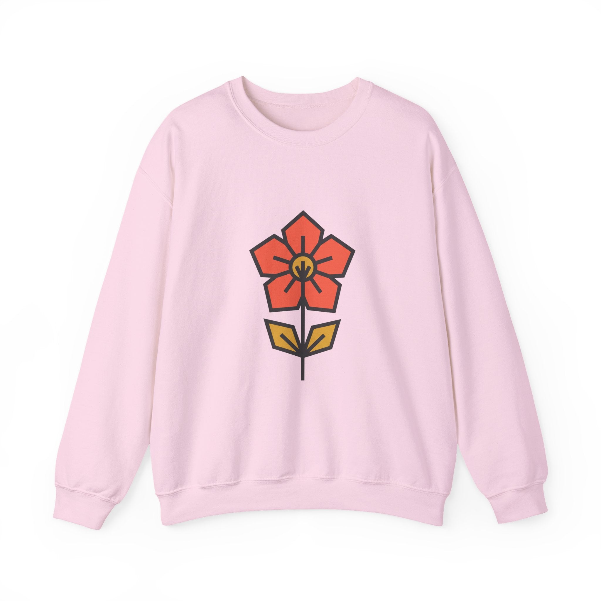 Minimal Wildflower Icon Crewneck