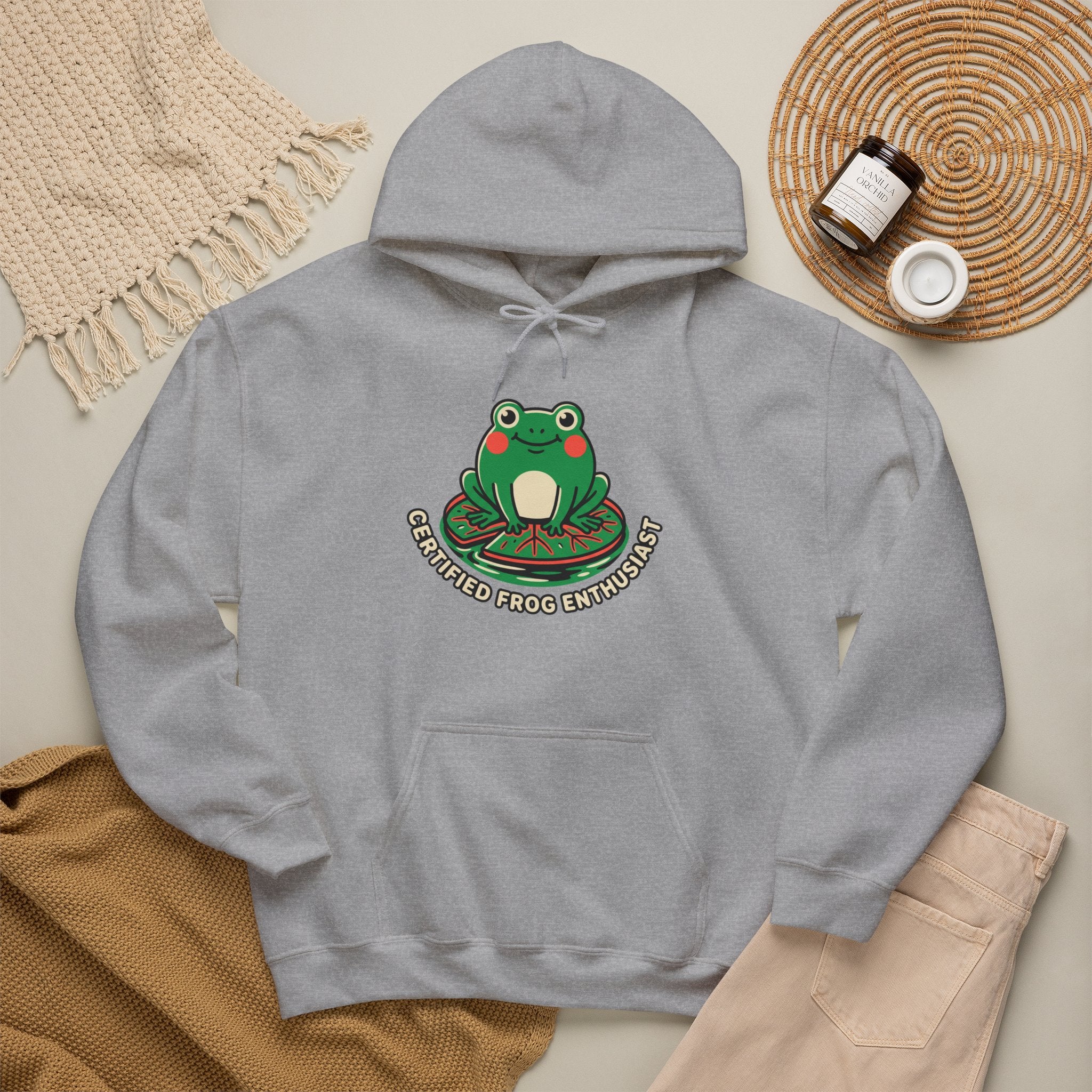 Certified Frog Enthusiast Hoodie