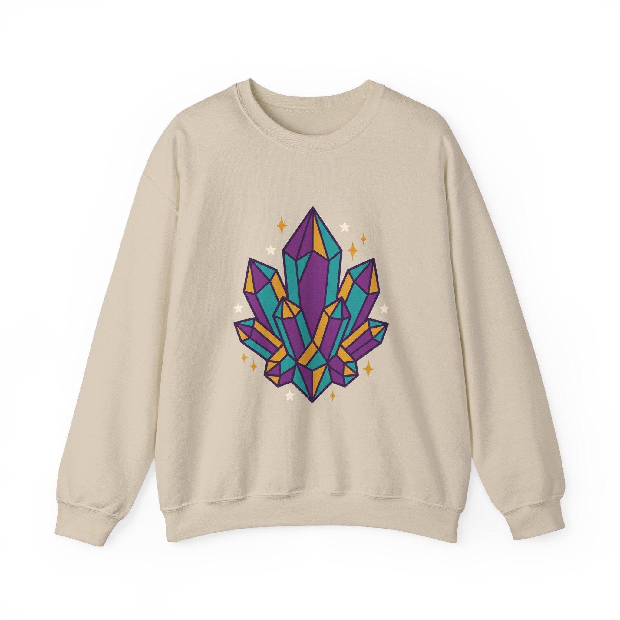 Crystal Cluster Sparkle Crewneck
