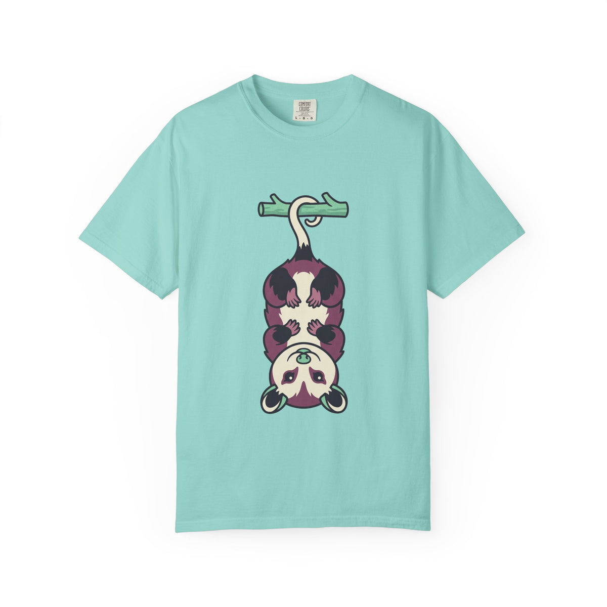 Opossum Hanging Tee, Cute Whimsical Woodland Animal Shirt