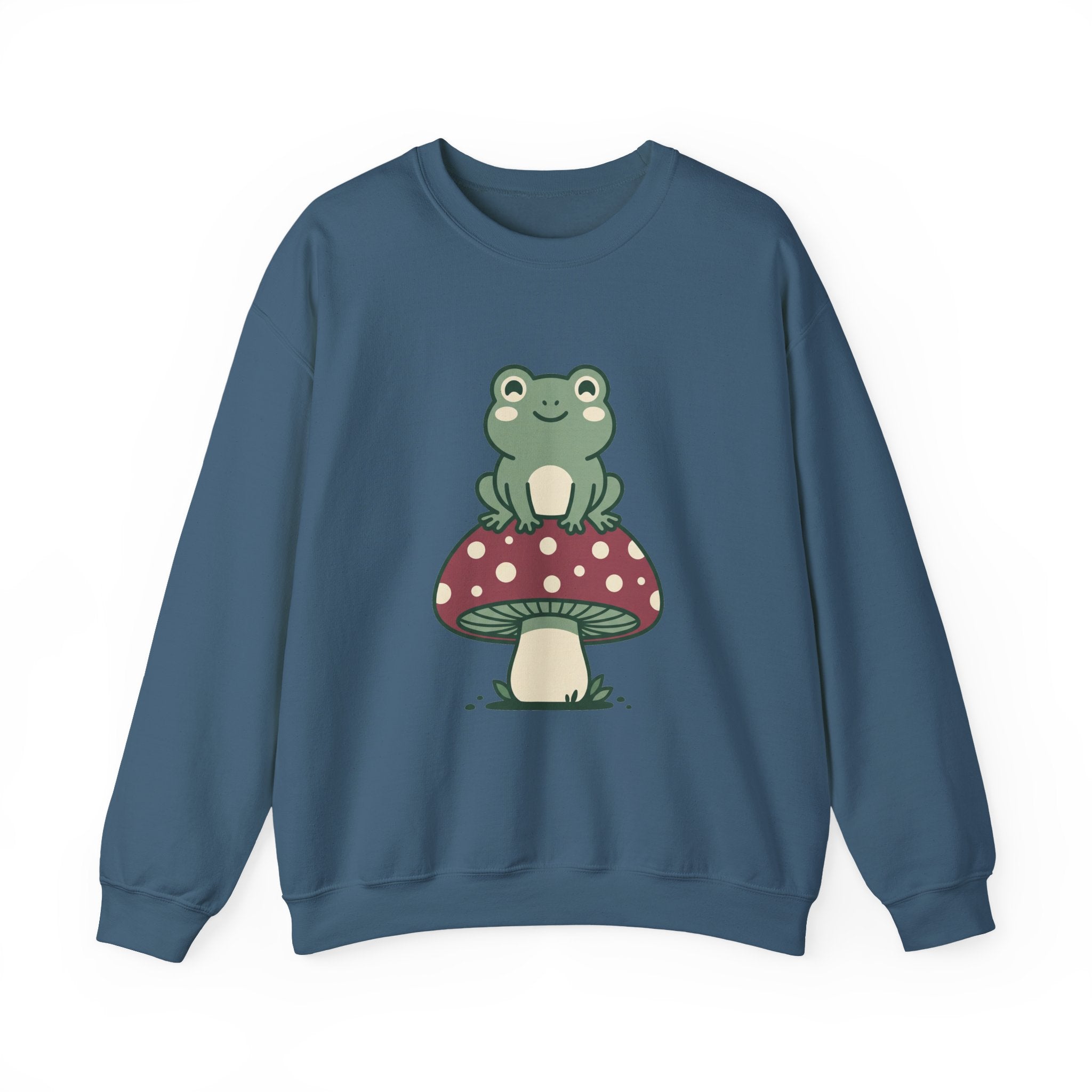 Frog on a Mushroom Crewneck