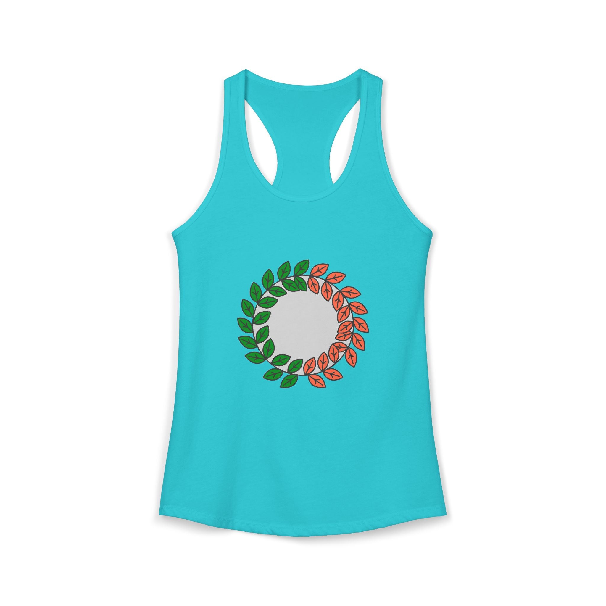 Leaf Wreath Tank Top