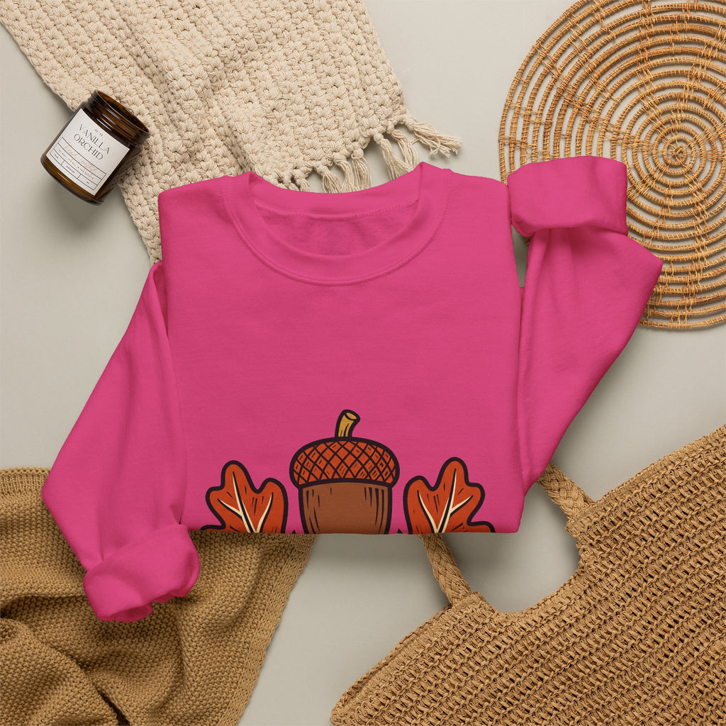 Acorn and Oak Leaf Crewneck