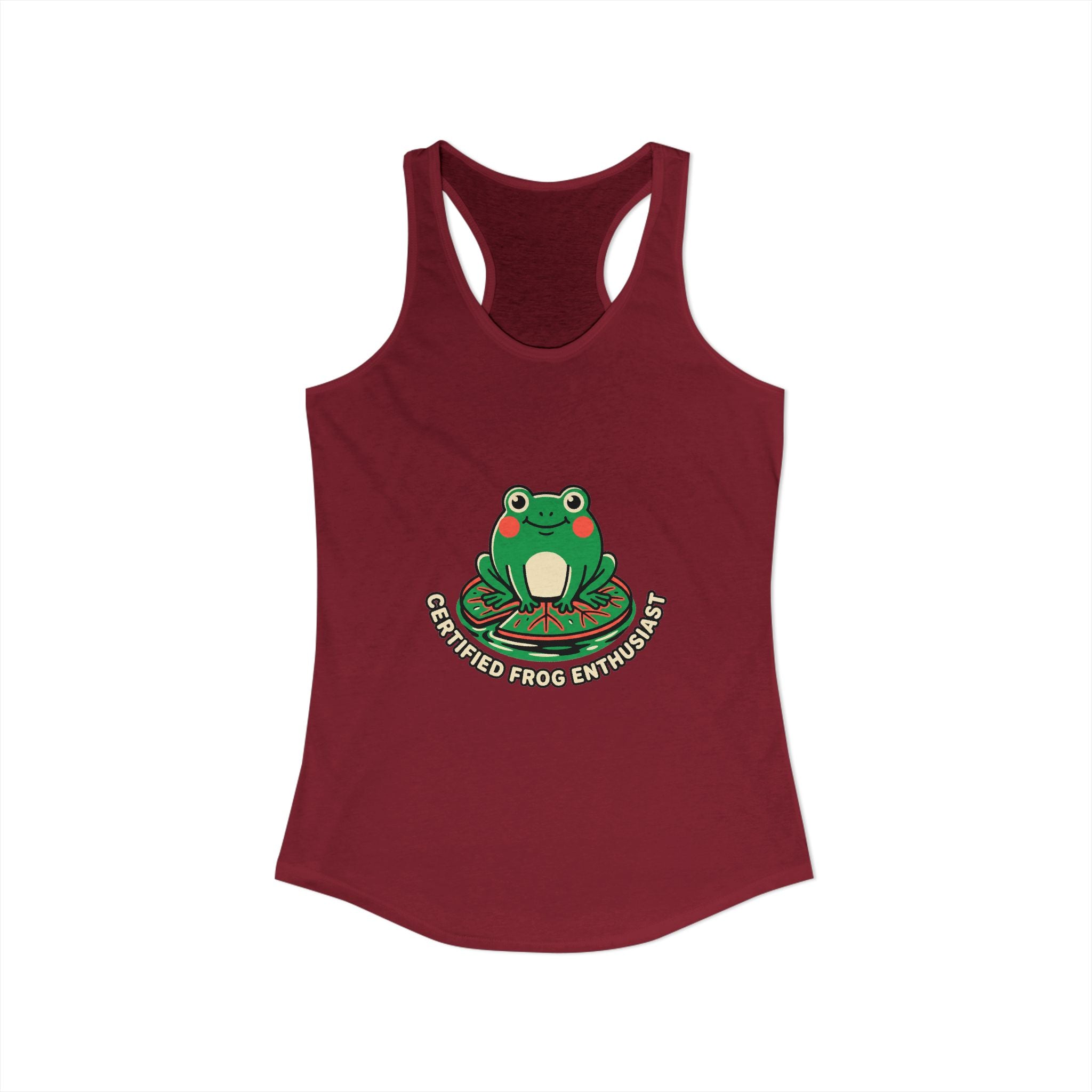 Certified Frog Enthusiast Tank Top