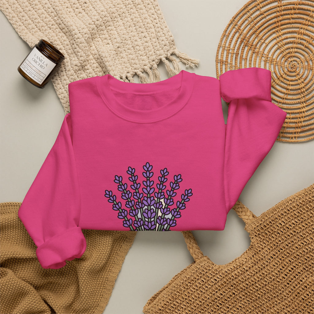 Lavender Bunch Crewneck