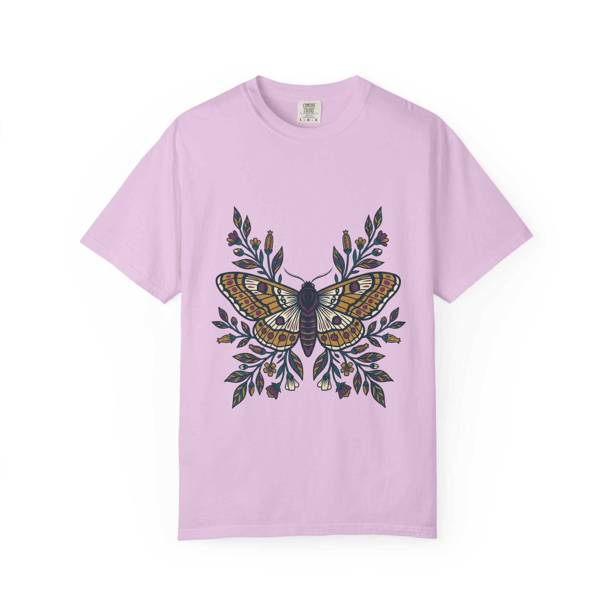 Botanical Moth and Flora Tee