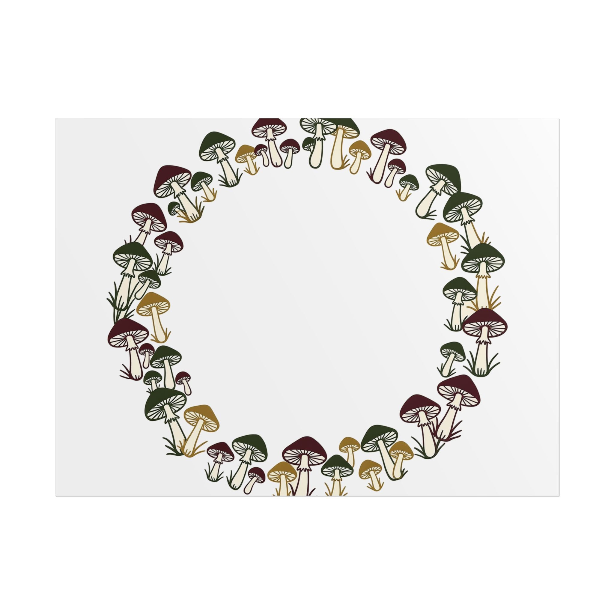 Toadstool Ring Poster