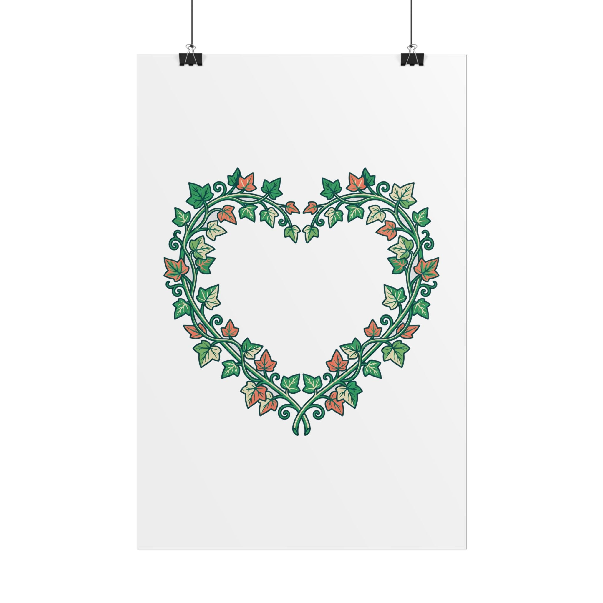 Ivy Heart Poster