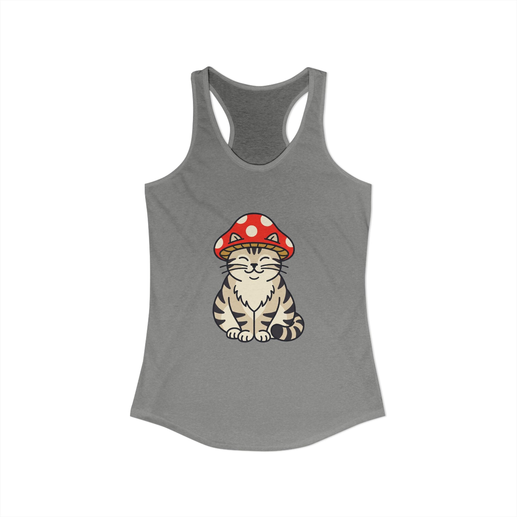 Mushroom Cat Tank Top