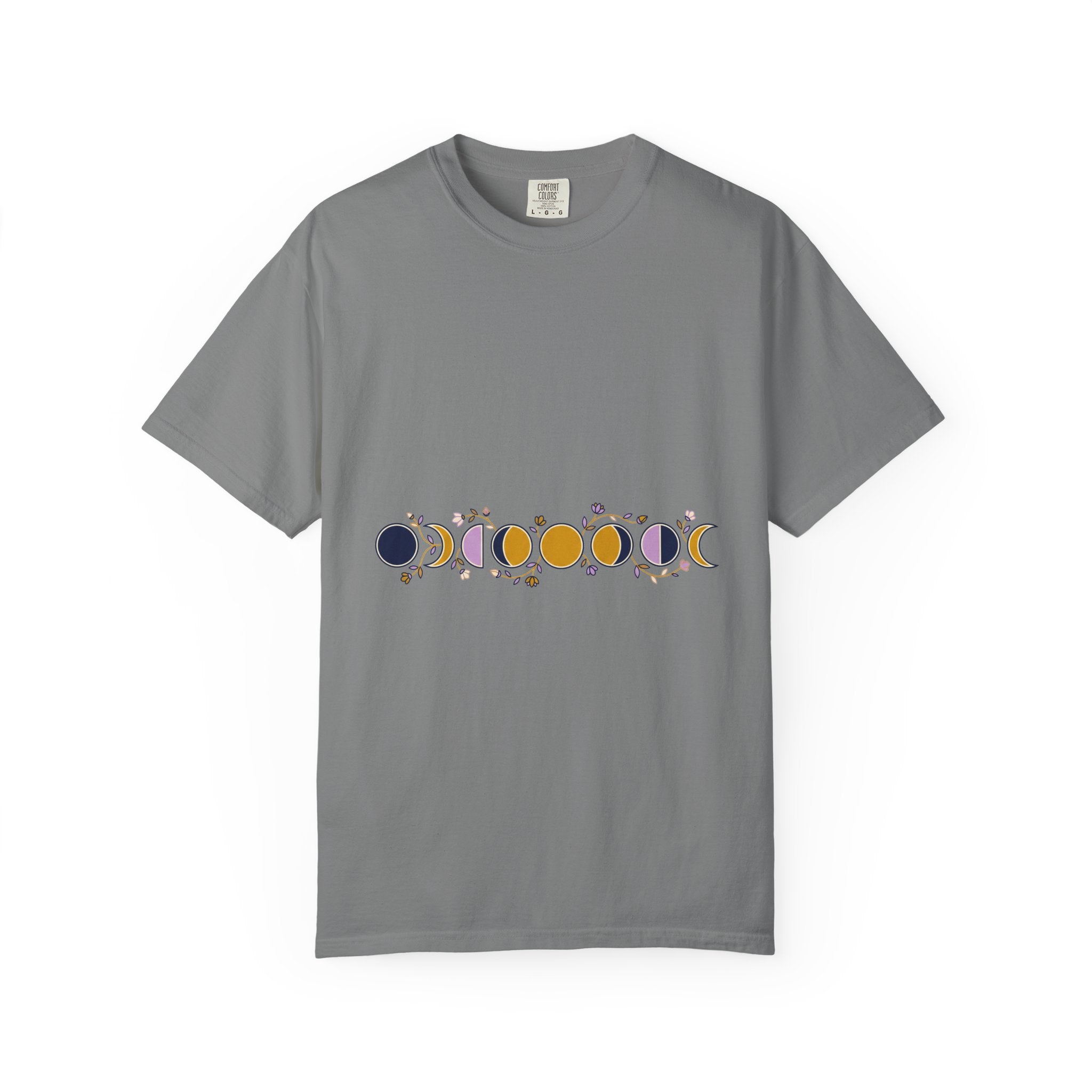 Moon Phases Botanical Tee