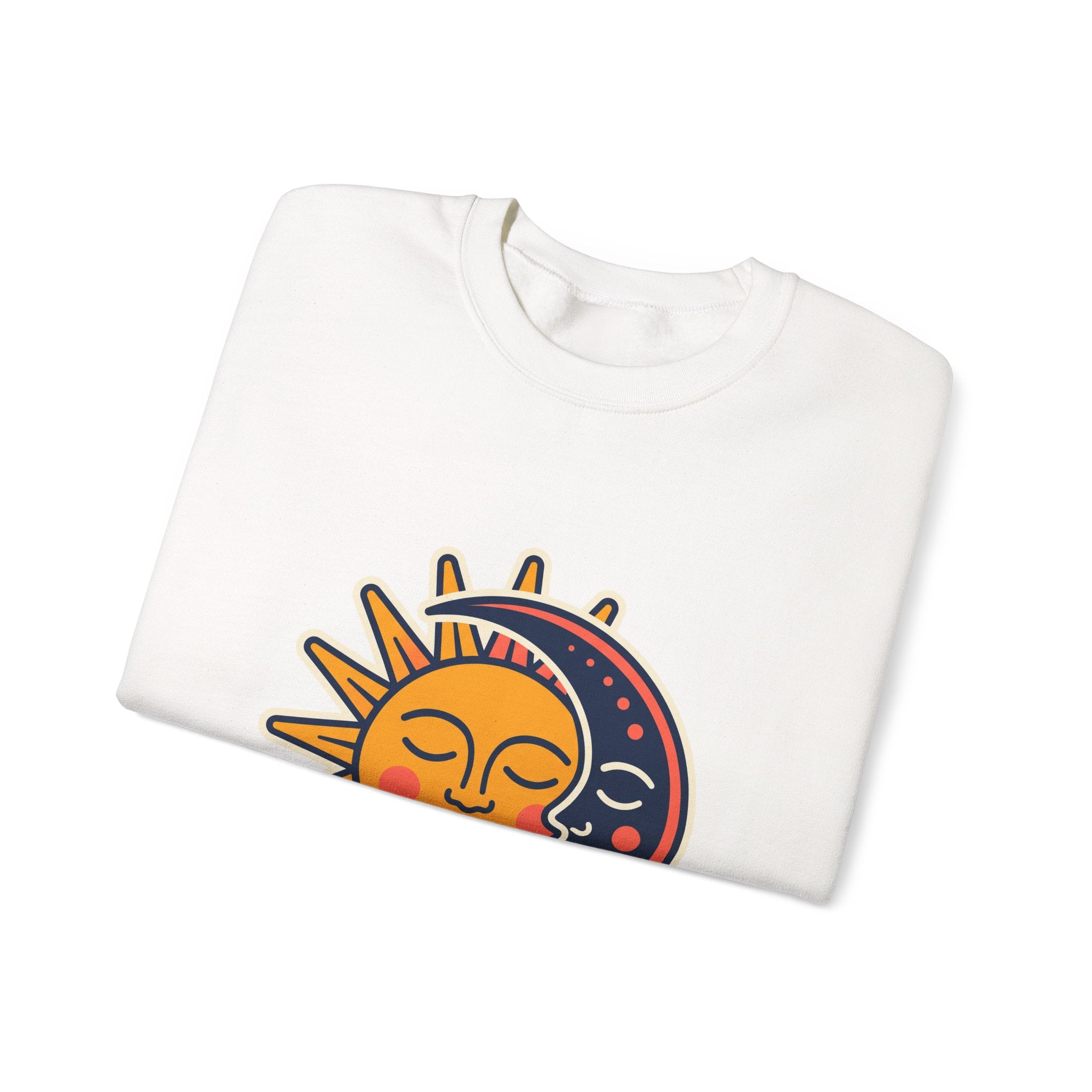 Sun Moon Faces Crewneck