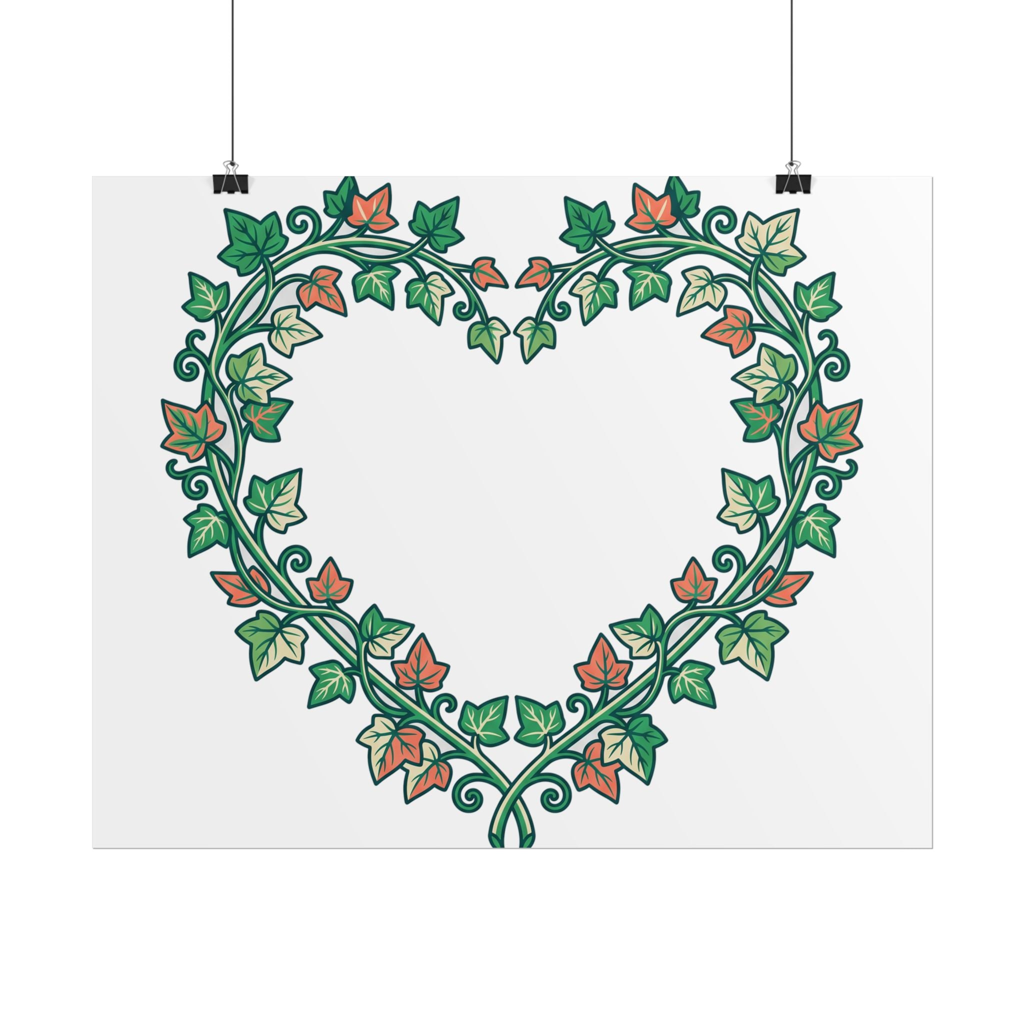 Ivy Heart Poster