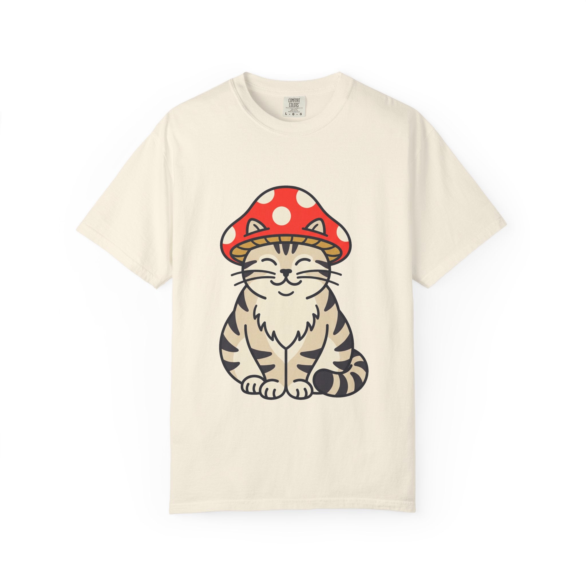 Mushroom Cat Tee