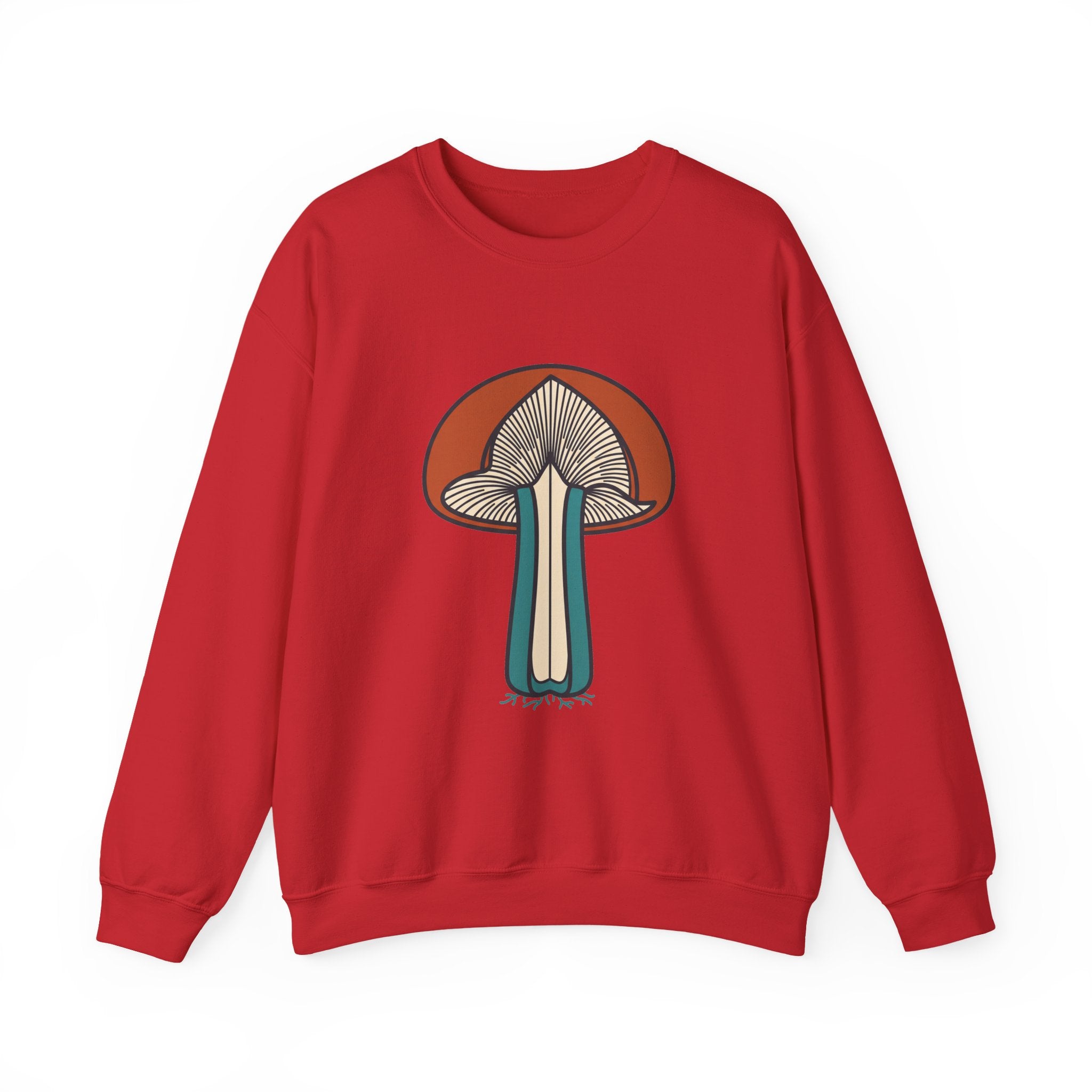 Mushroom Cross Section Crewneck