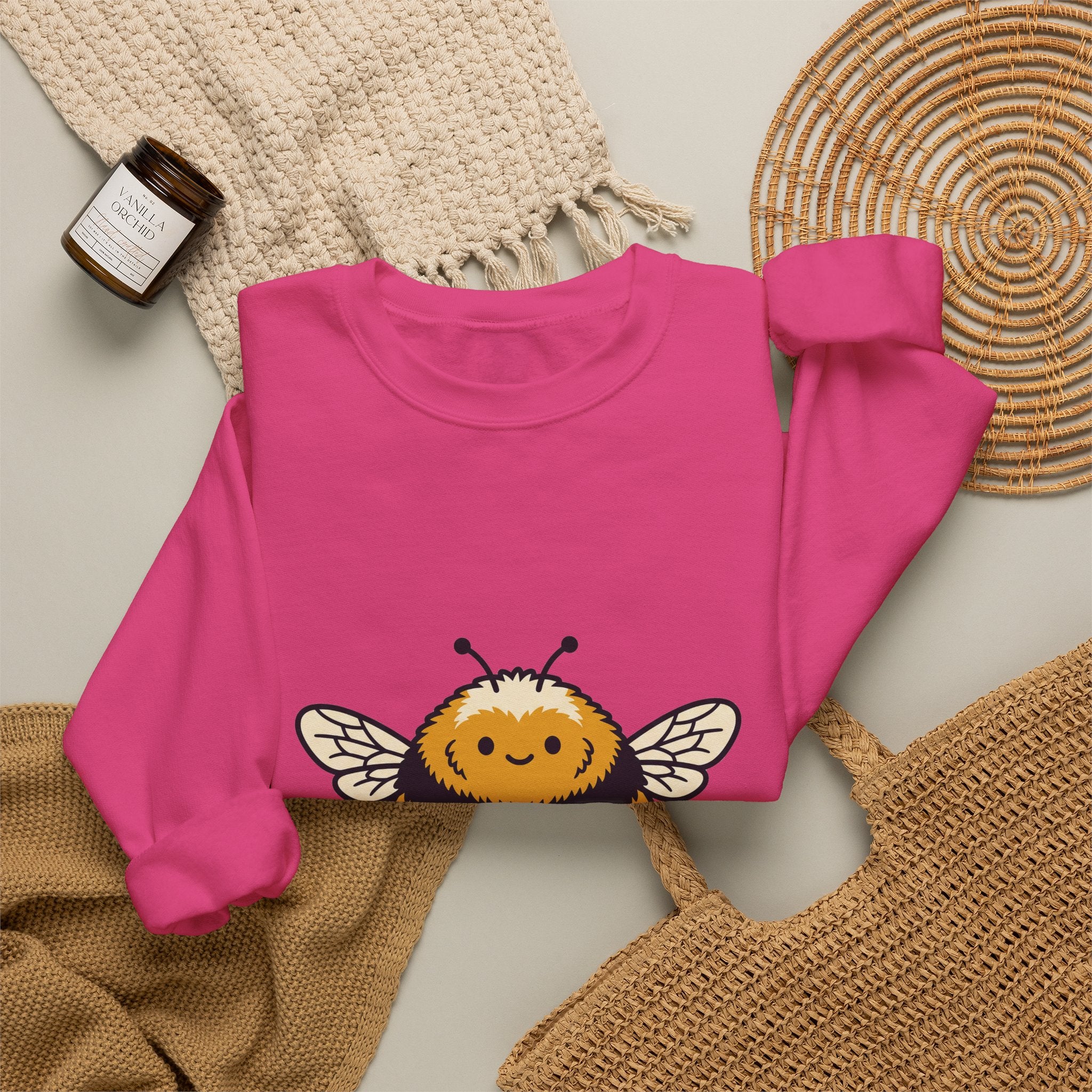 Round Bee Buddy Crewneck
