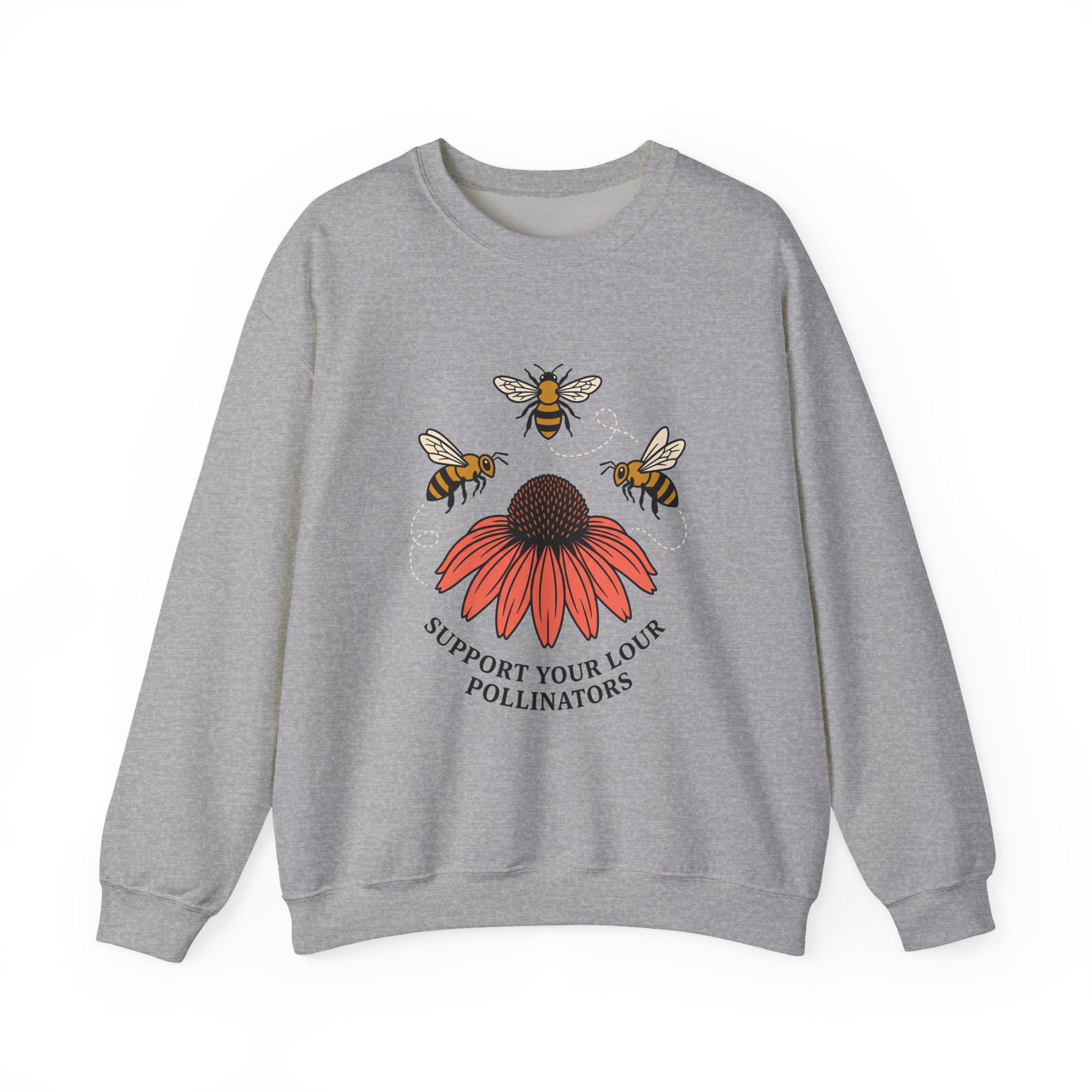 Support Your Local Pollinators Crewneck