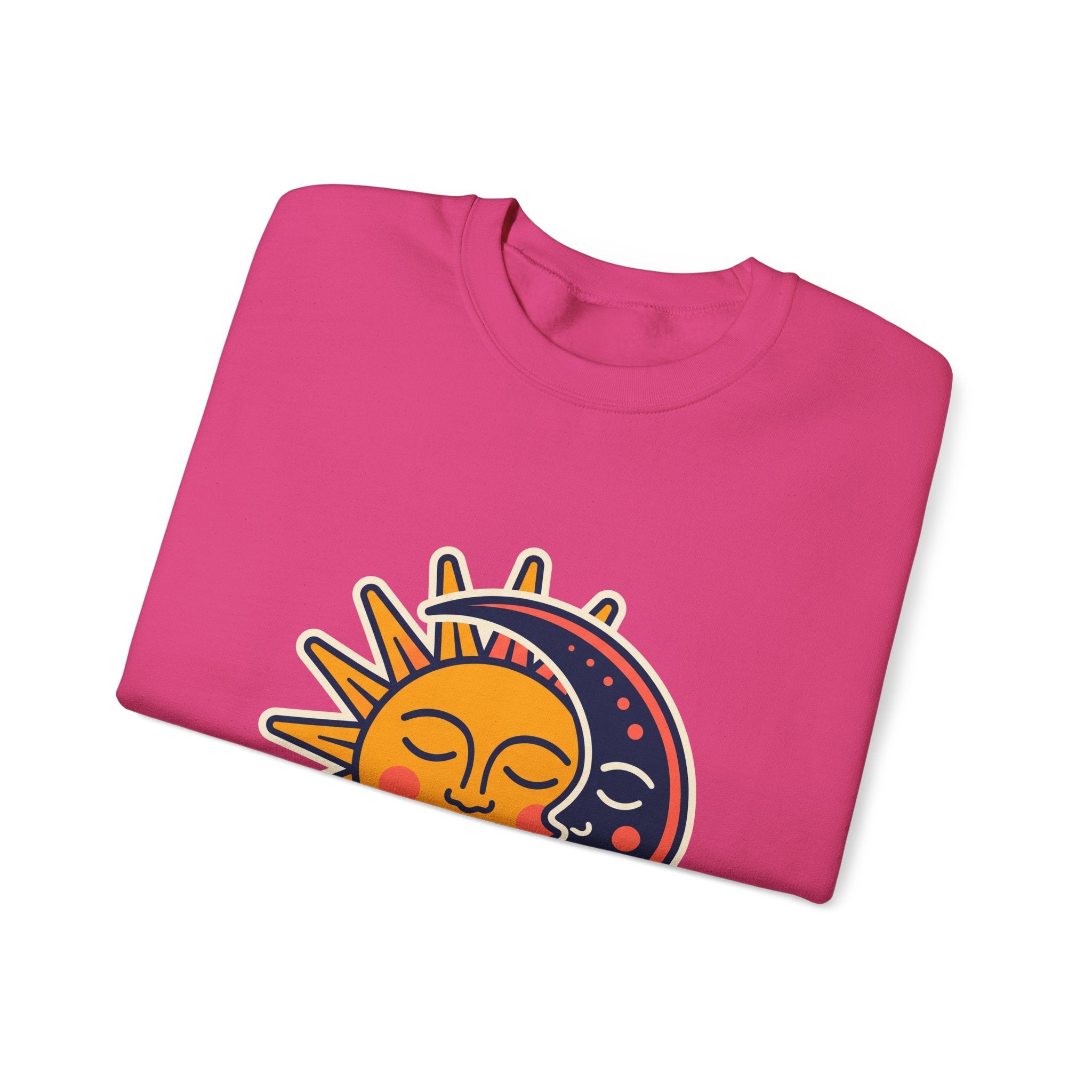 Sun Moon Faces Crewneck