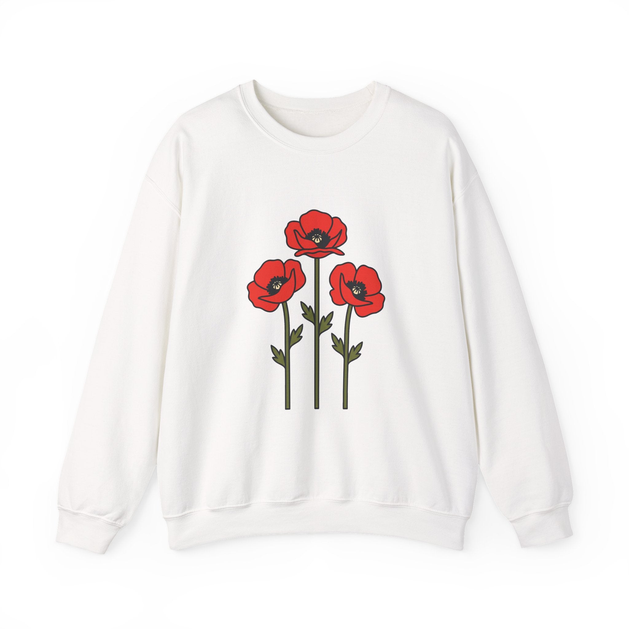 Bold Poppy Trio Crewneck