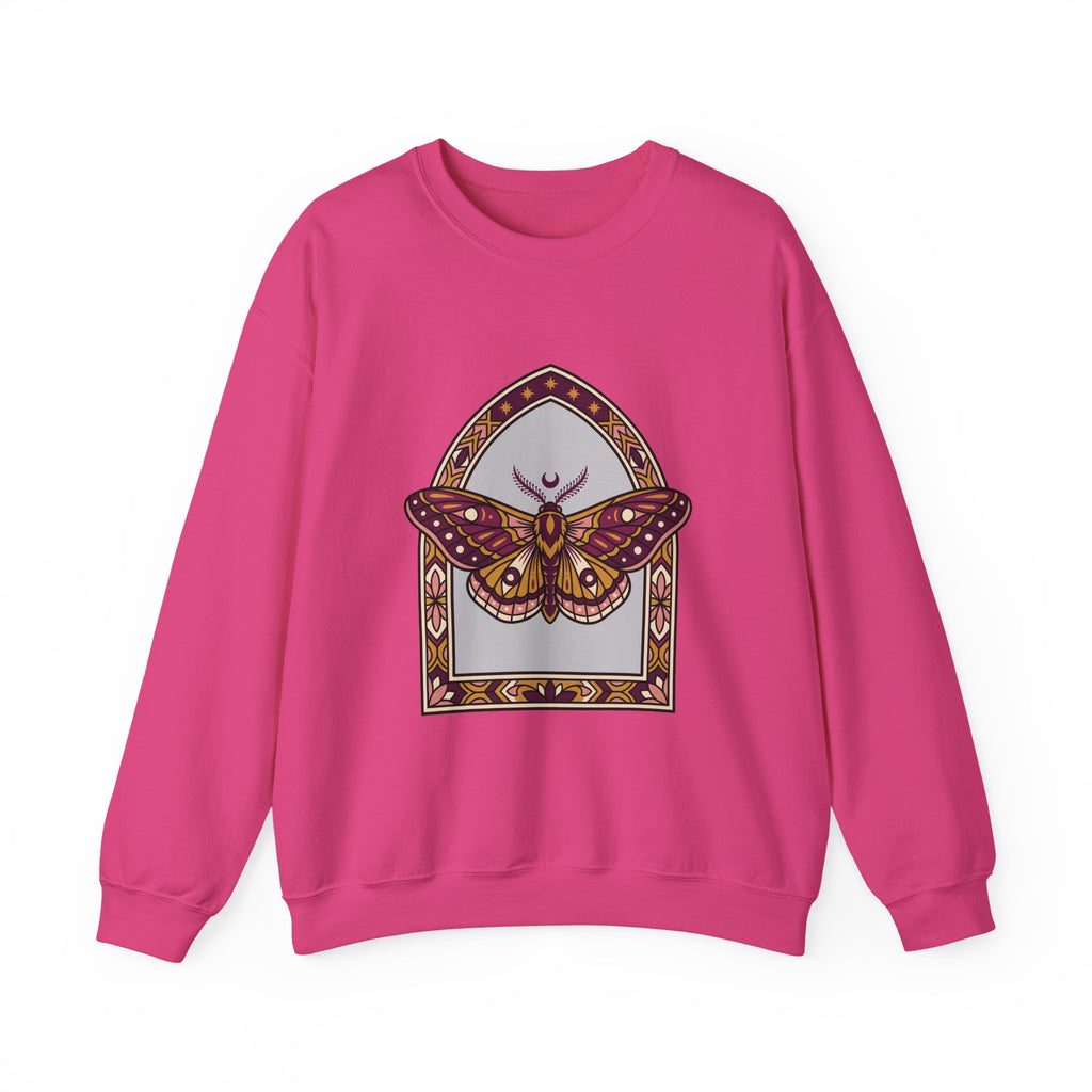 Arched Moth Stars Crewneck