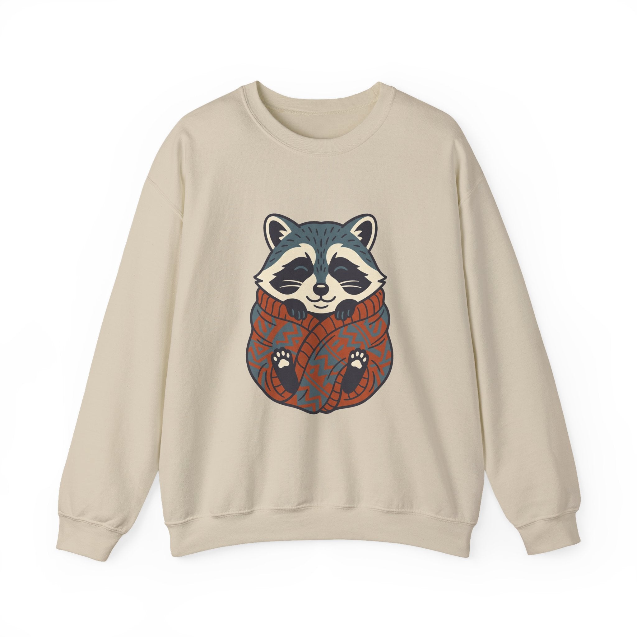 Cozy Raccoon Crewneck