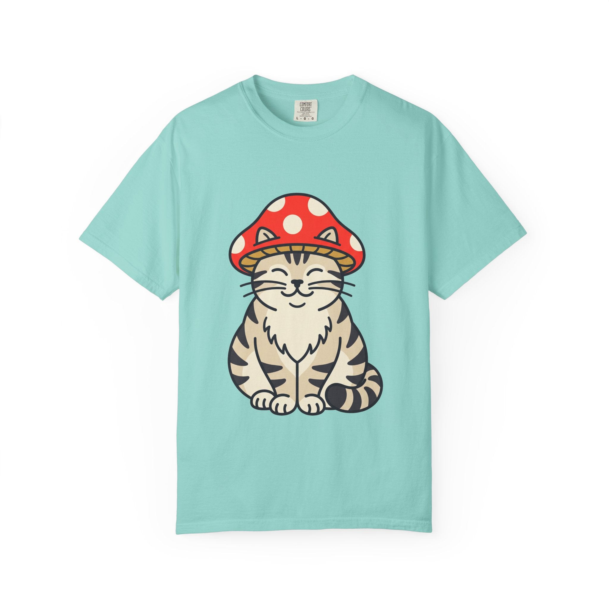 Mushroom Cat Tee