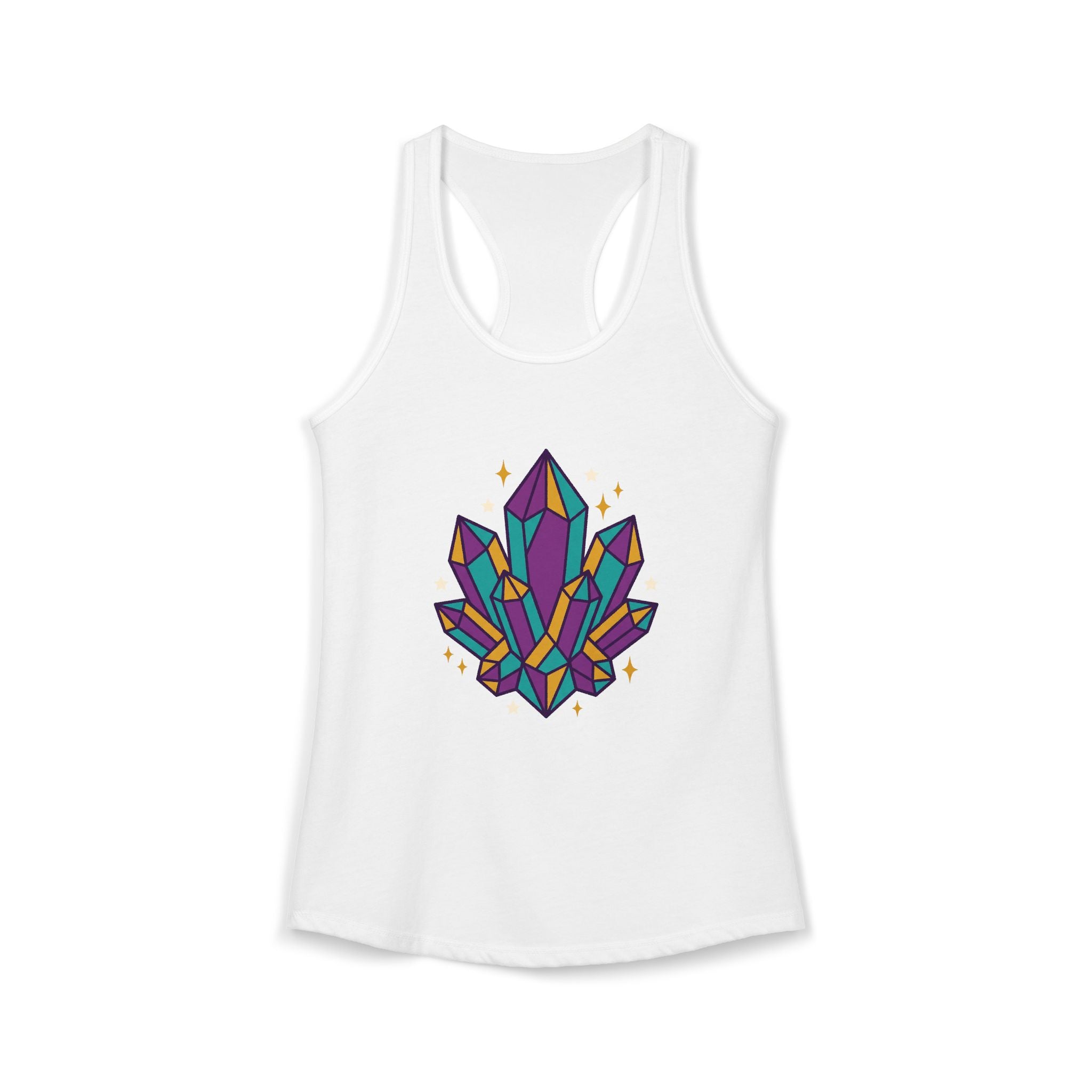 Crystal Cluster Sparkle Tank Top