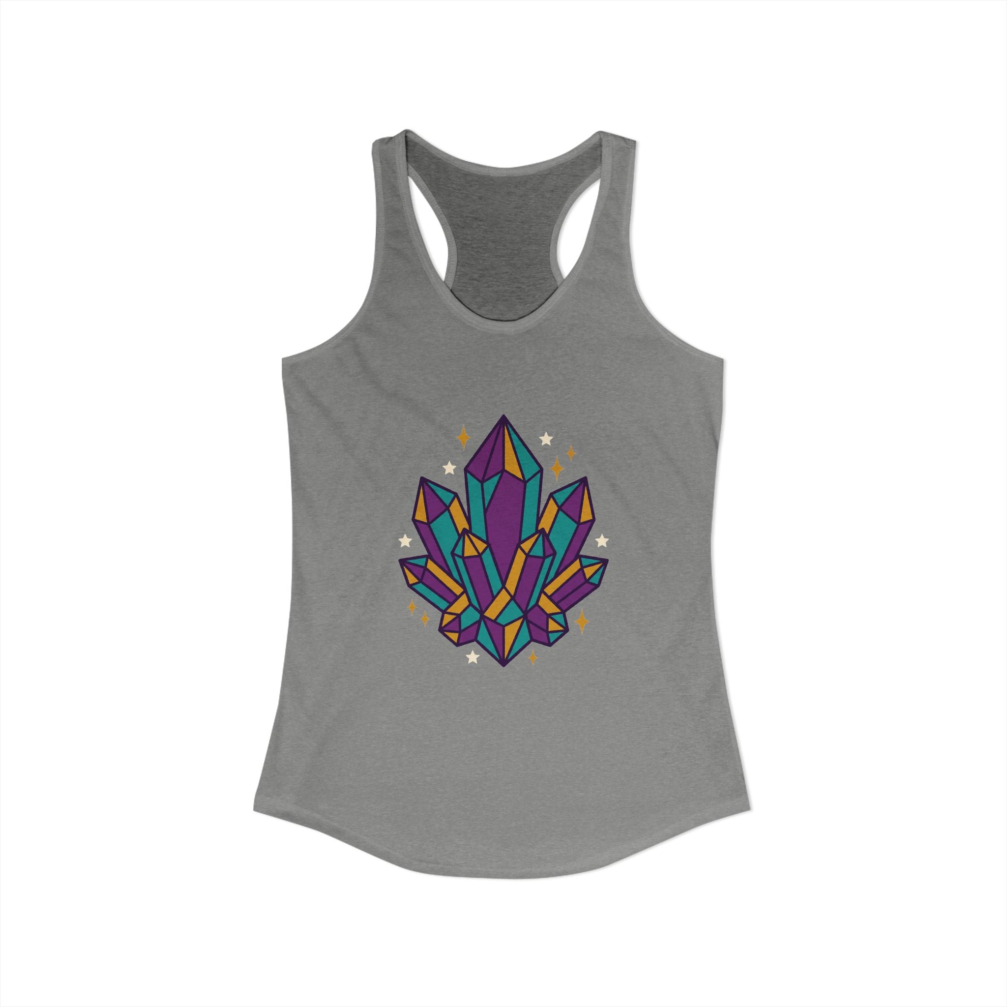 Crystal Cluster Sparkle Tank Top