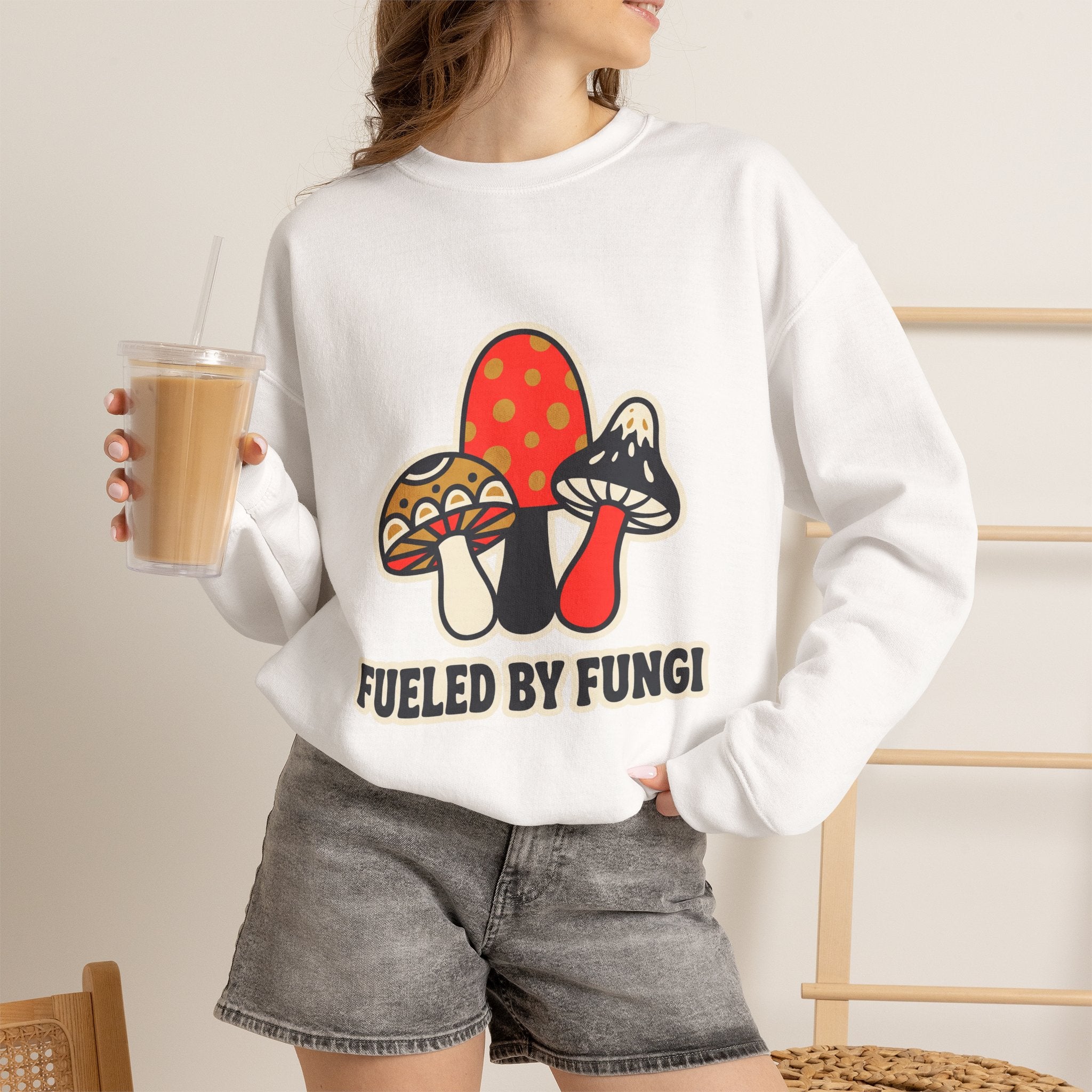 Fueled by Fungi Crewneck