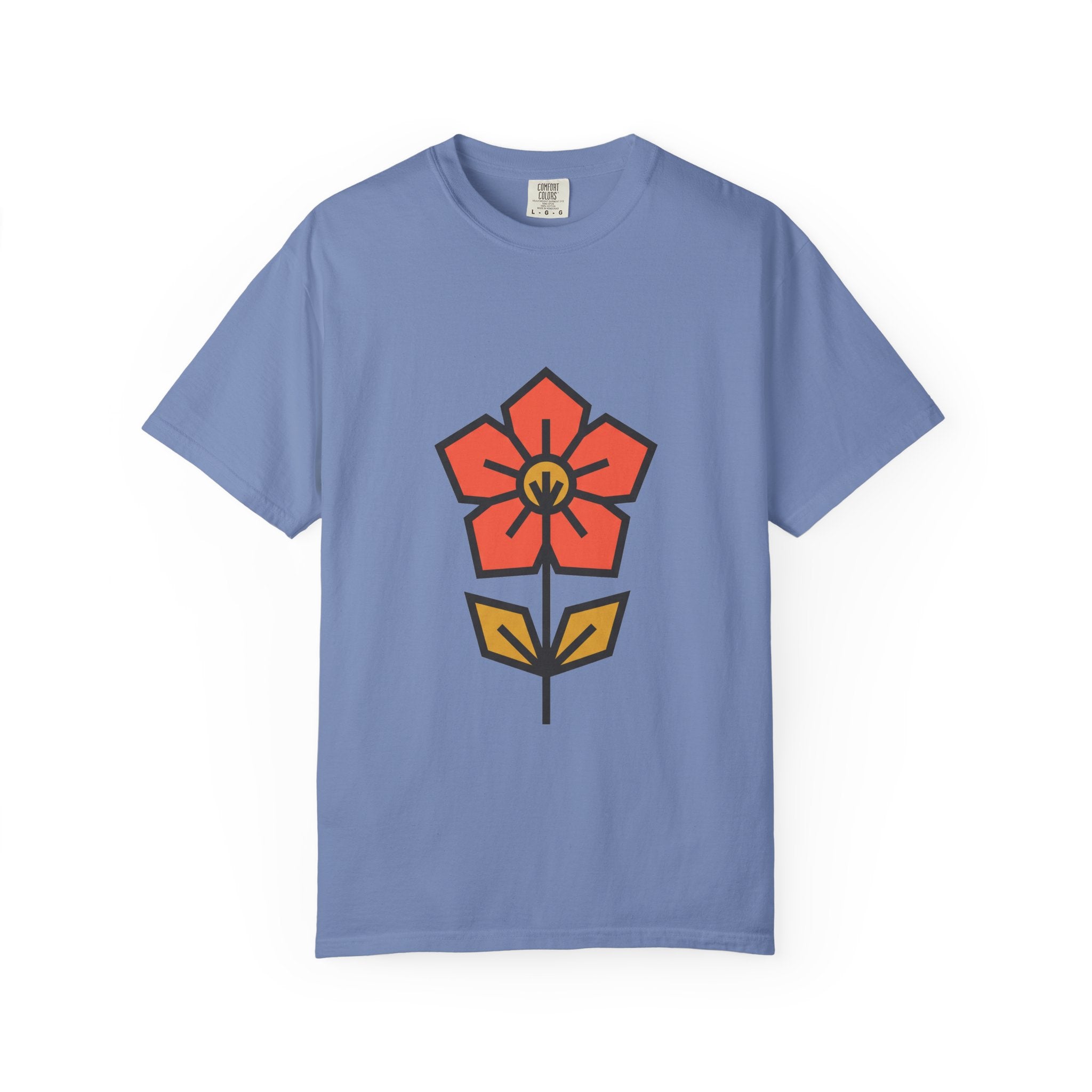 Minimal Wildflower Icon Tee