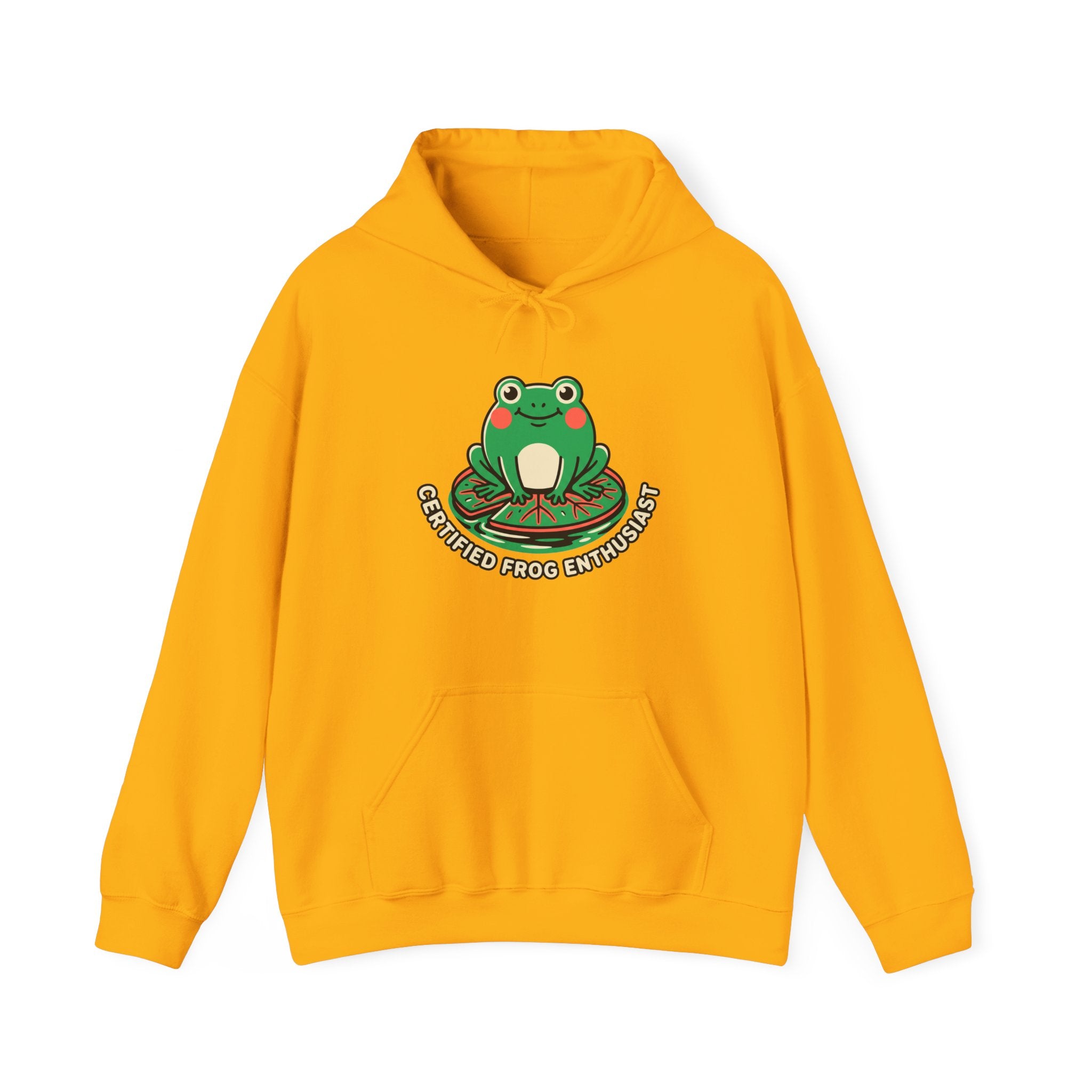 Certified Frog Enthusiast Hoodie