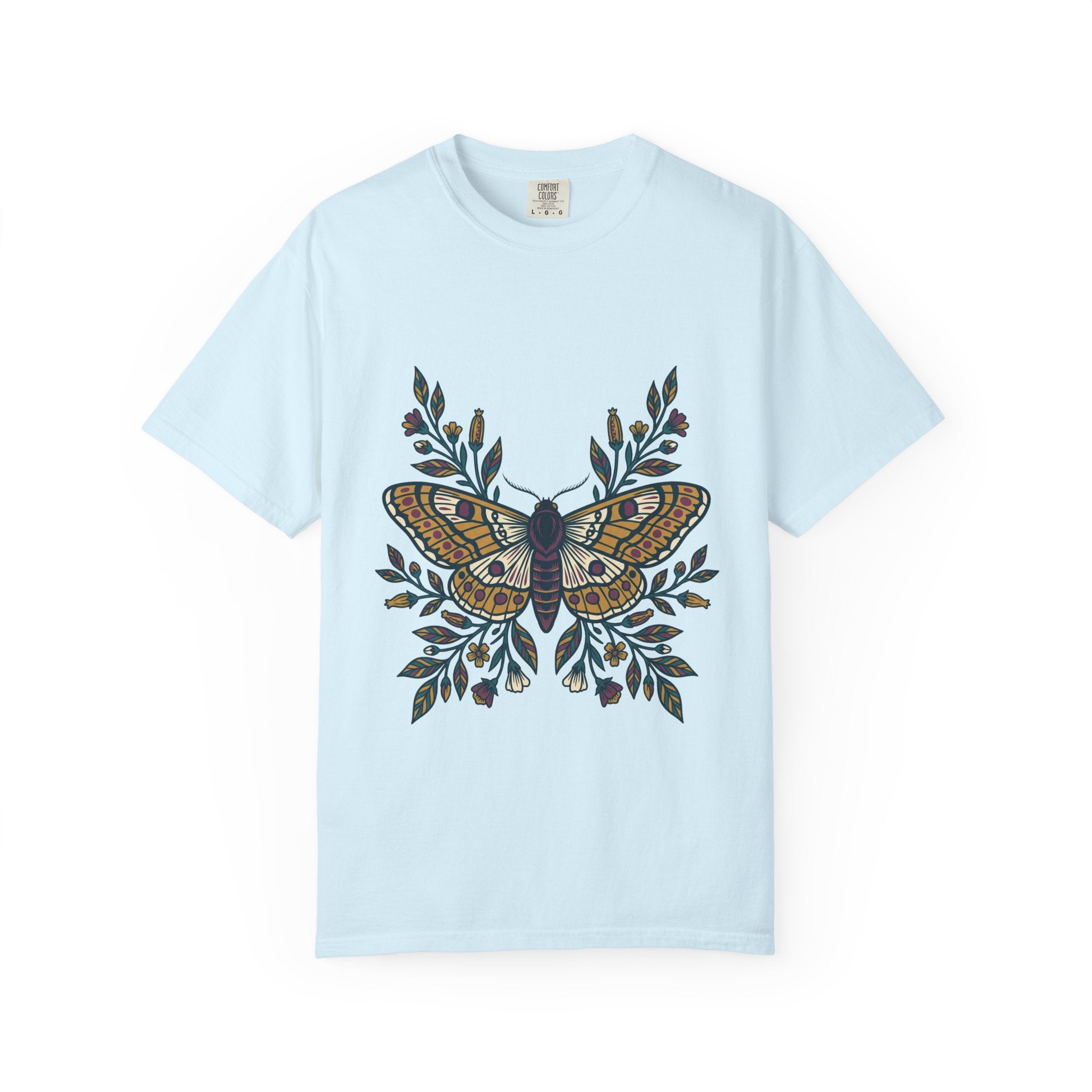 Botanical Moth and Flora Tee
