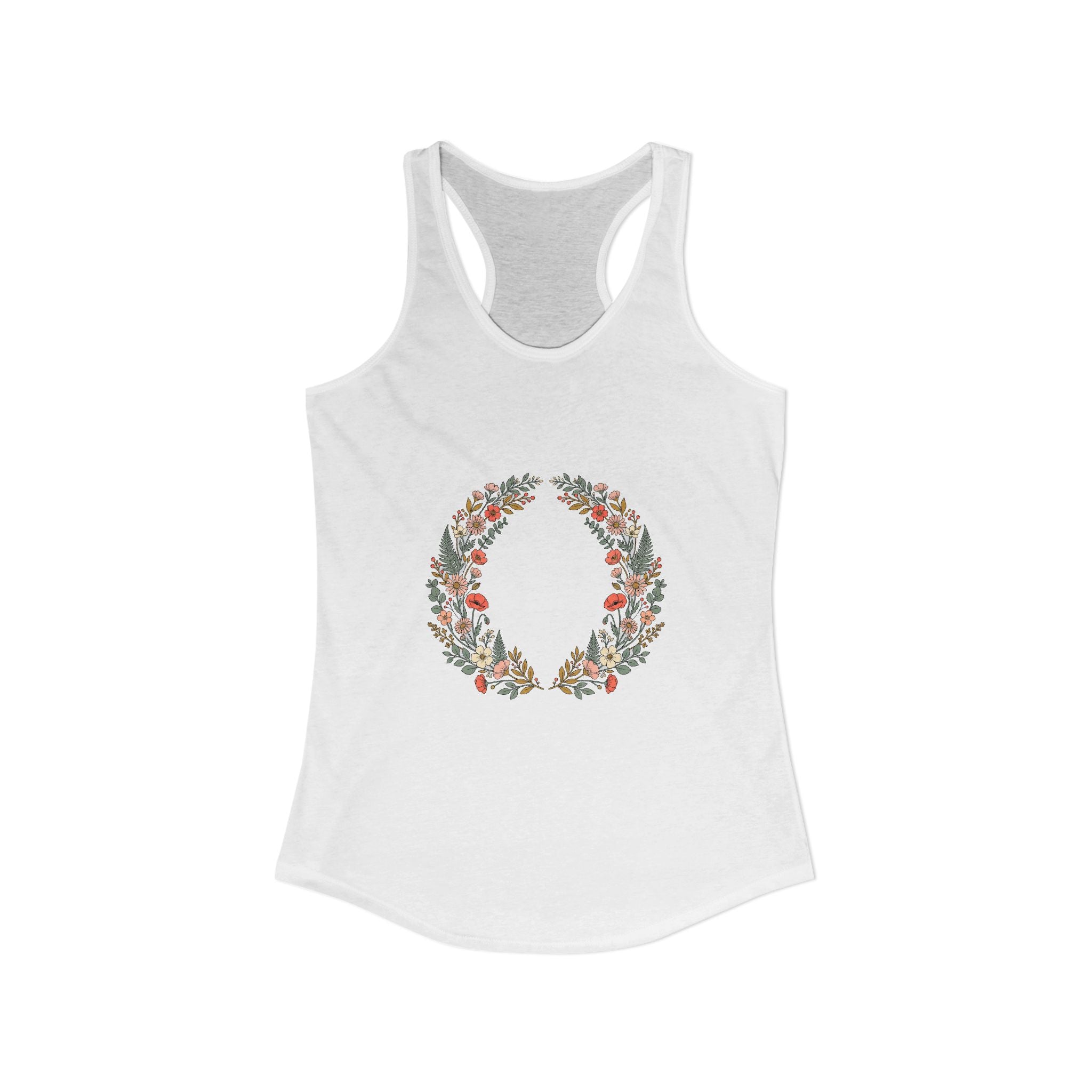 Pressed Flower Arch Tank Top