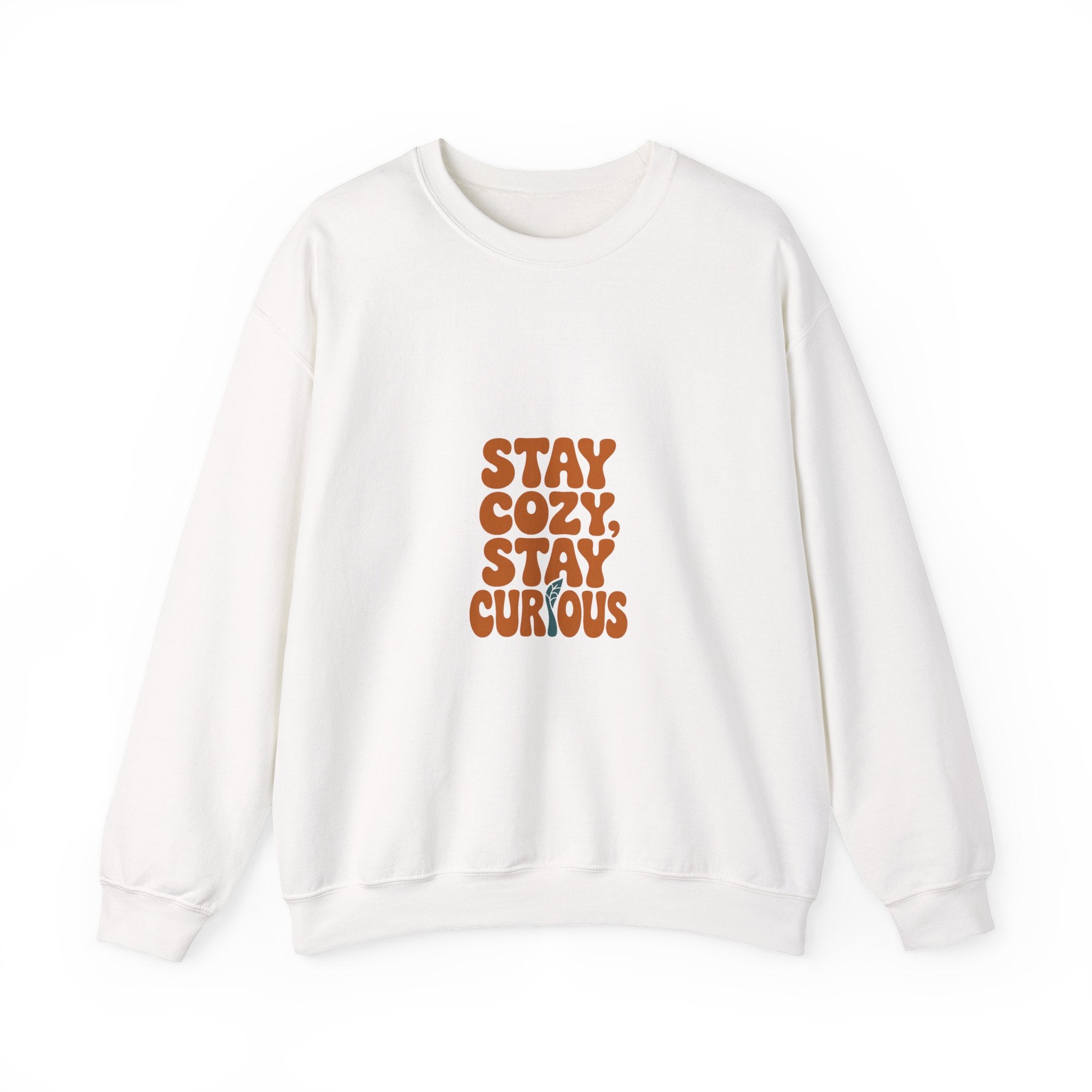 Stay Cozy, Stay Curious Crewneck