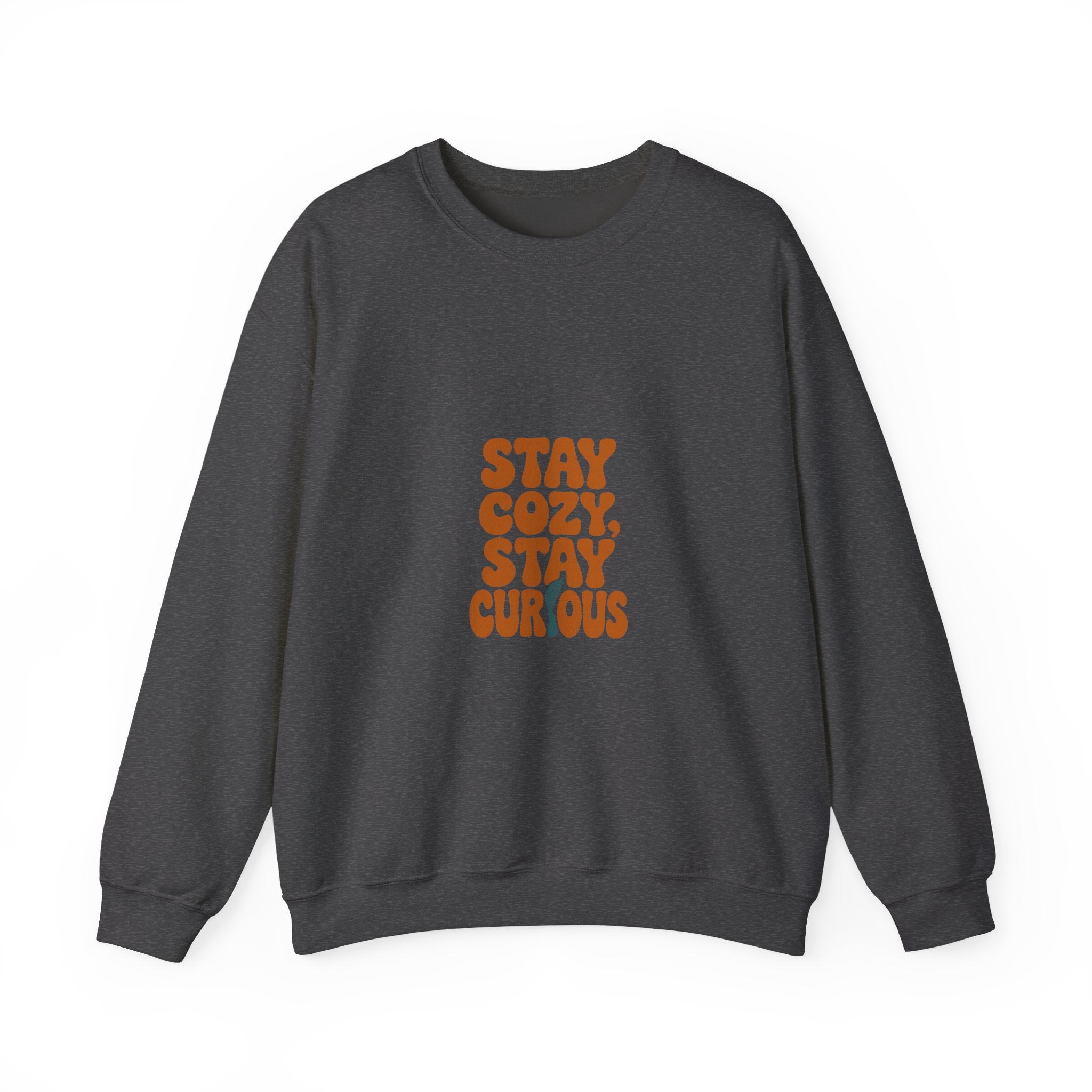Stay Cozy, Stay Curious Crewneck