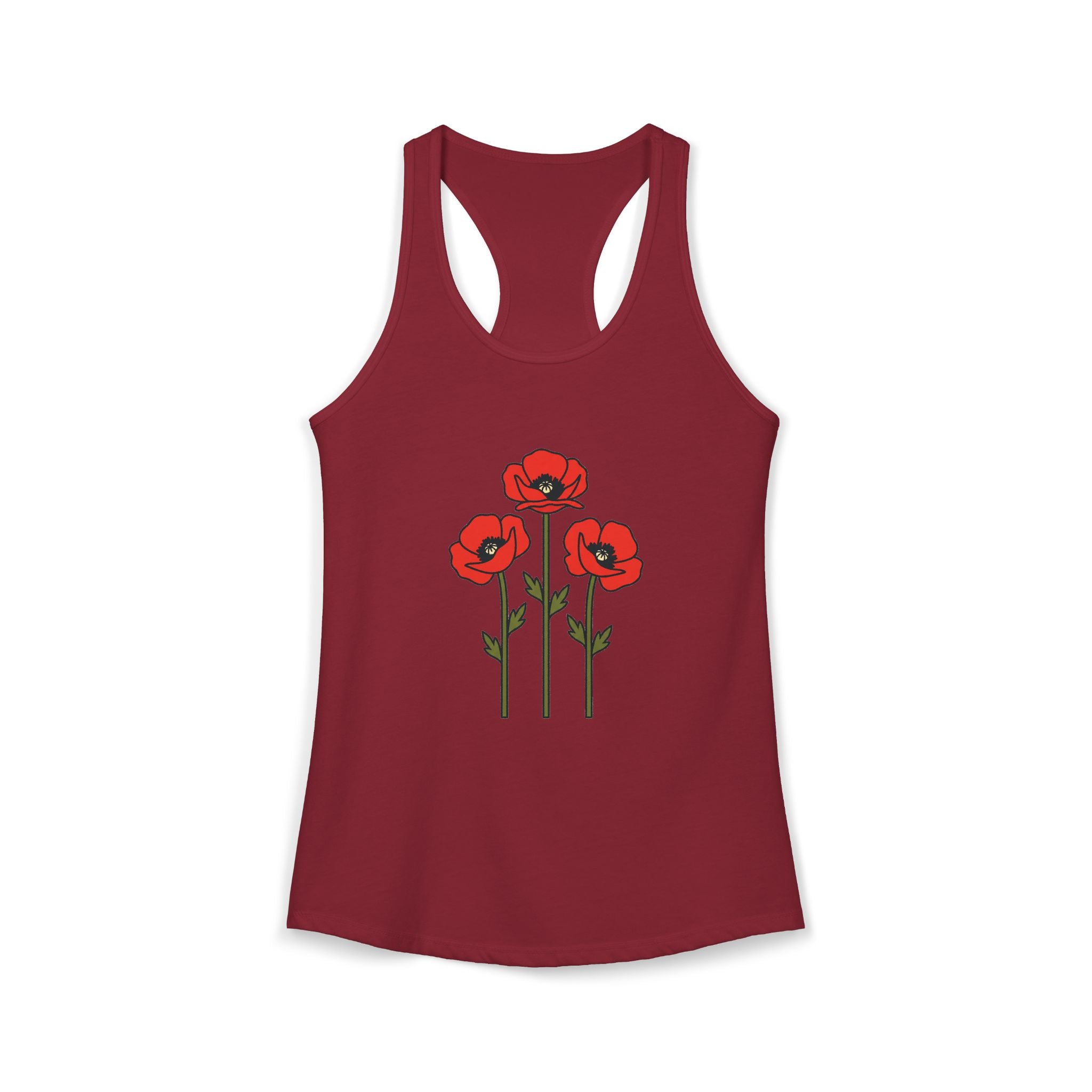 Bold Poppy Trio Tank Top