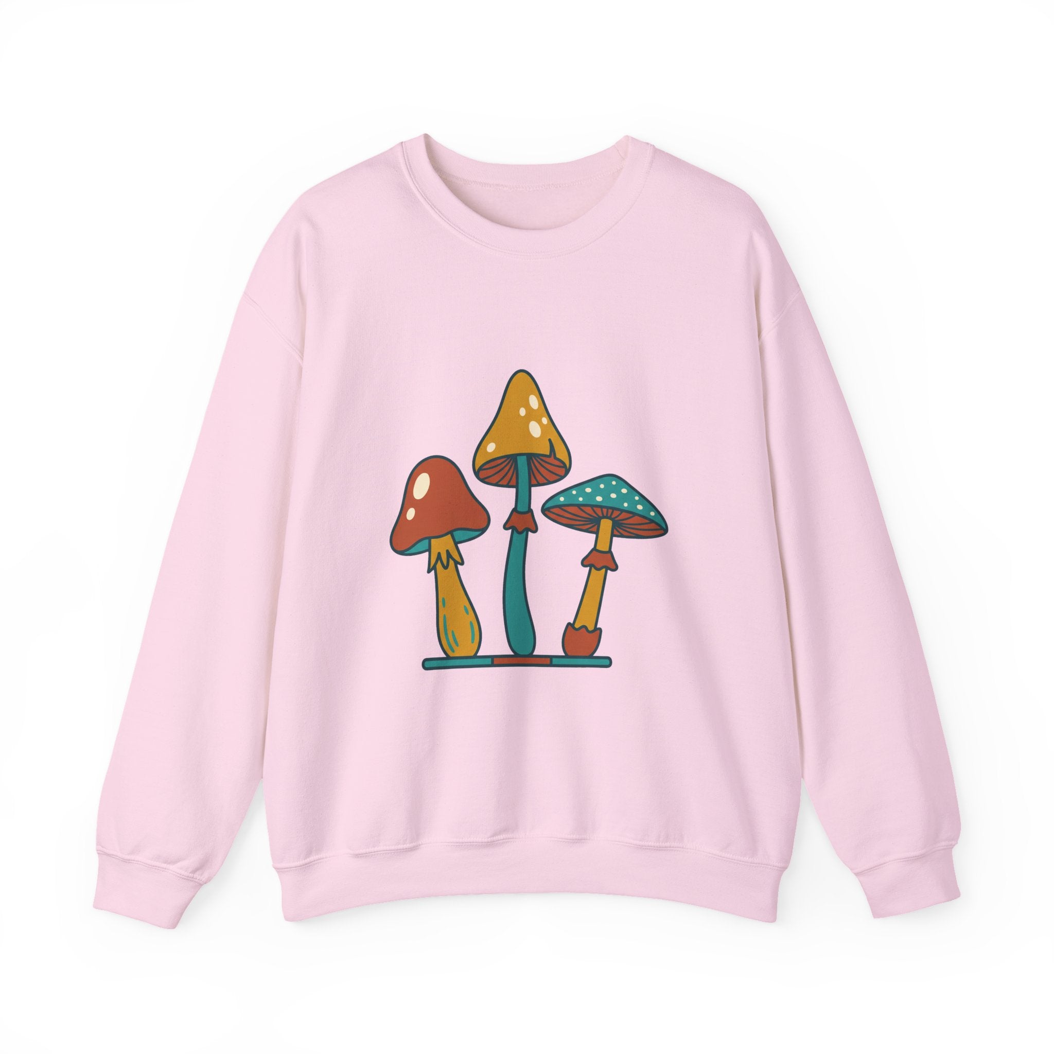 Mushroom Trio Botanical Crewneck