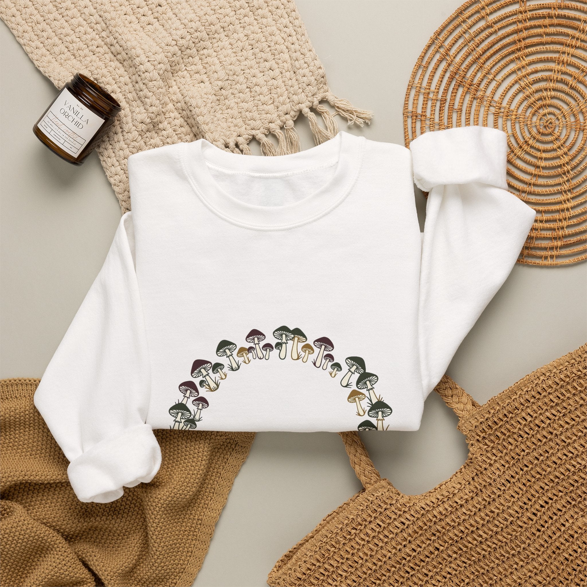 Toadstool Ring Crewneck
