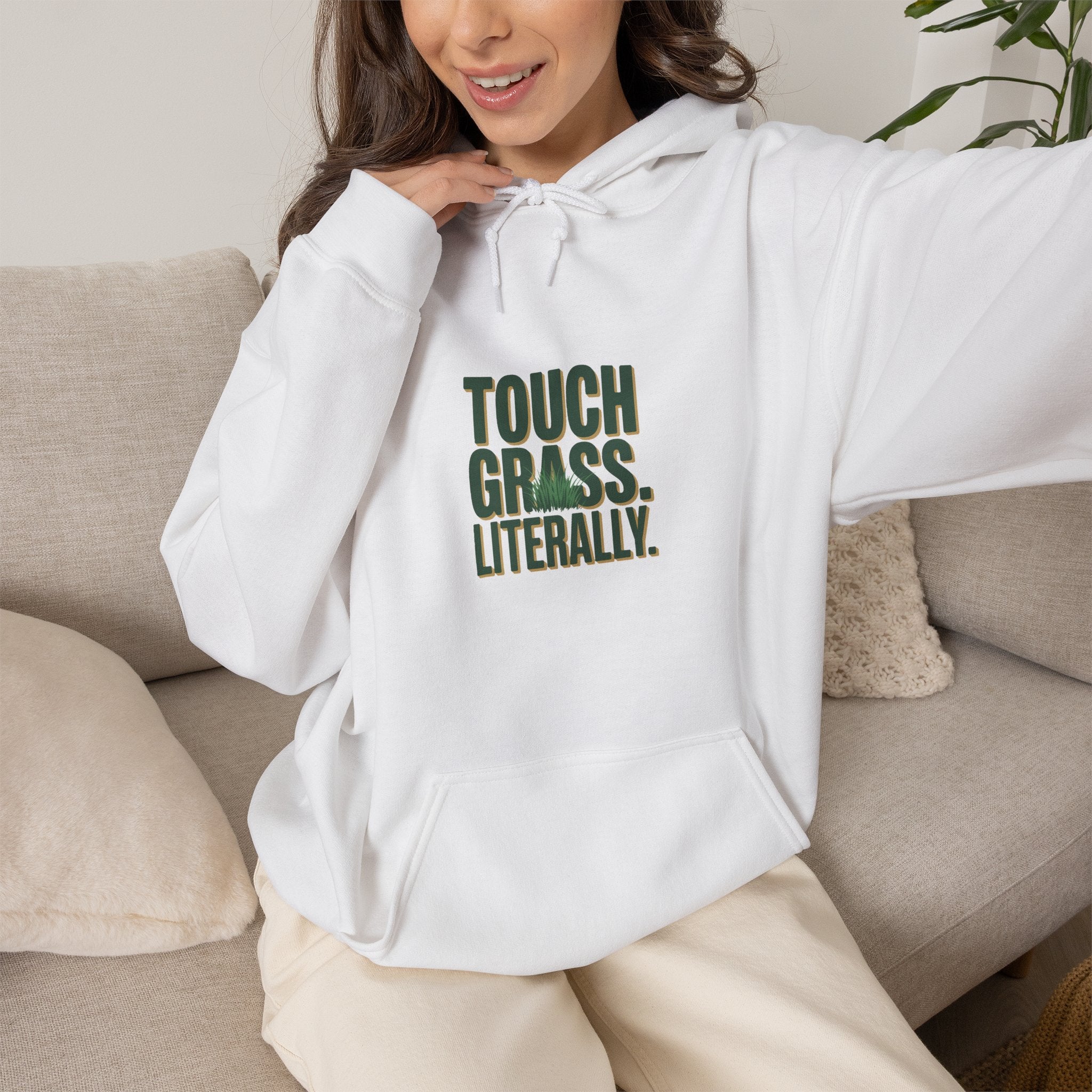Touch Grass. Literally. Hoodie