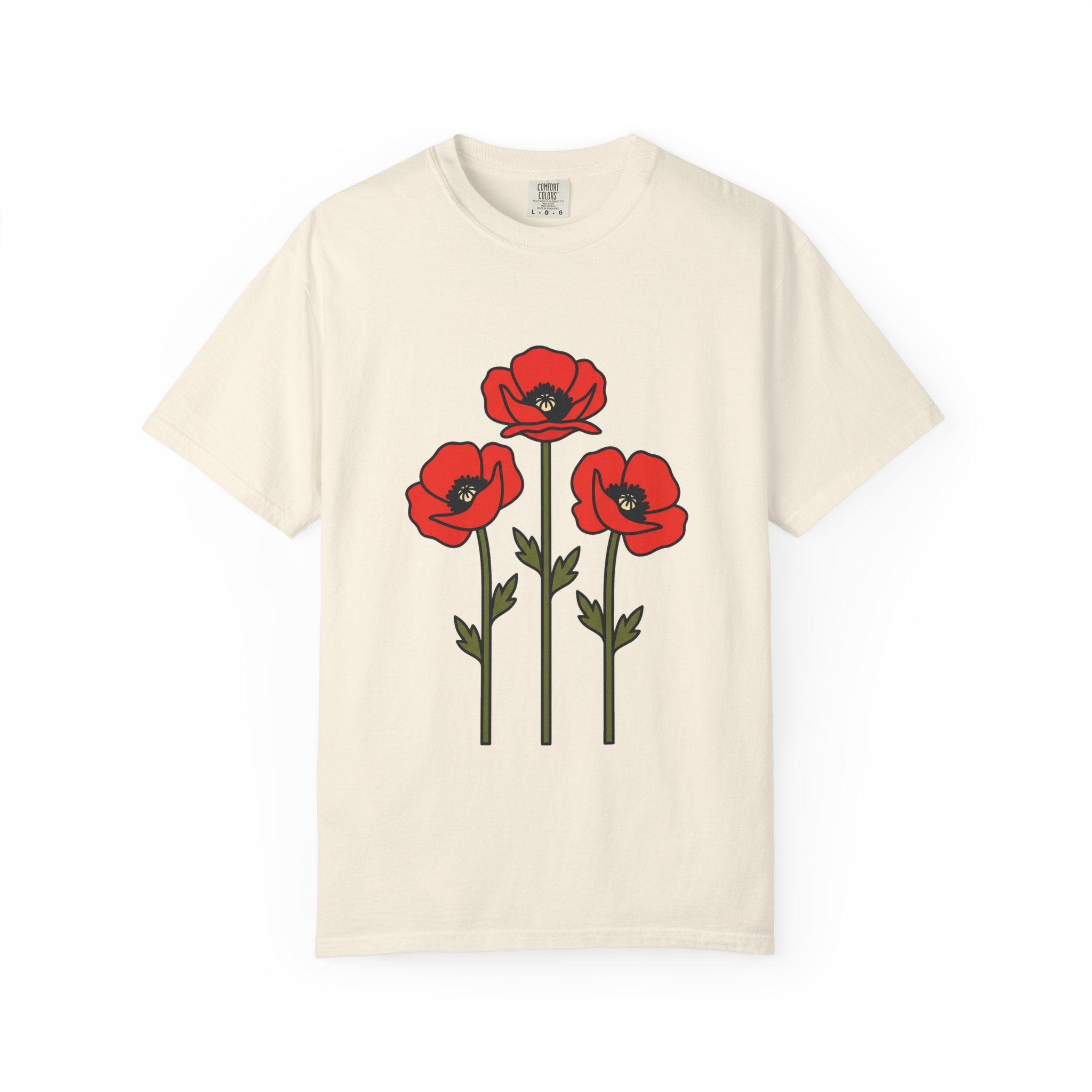 Bold Poppy Trio Tee