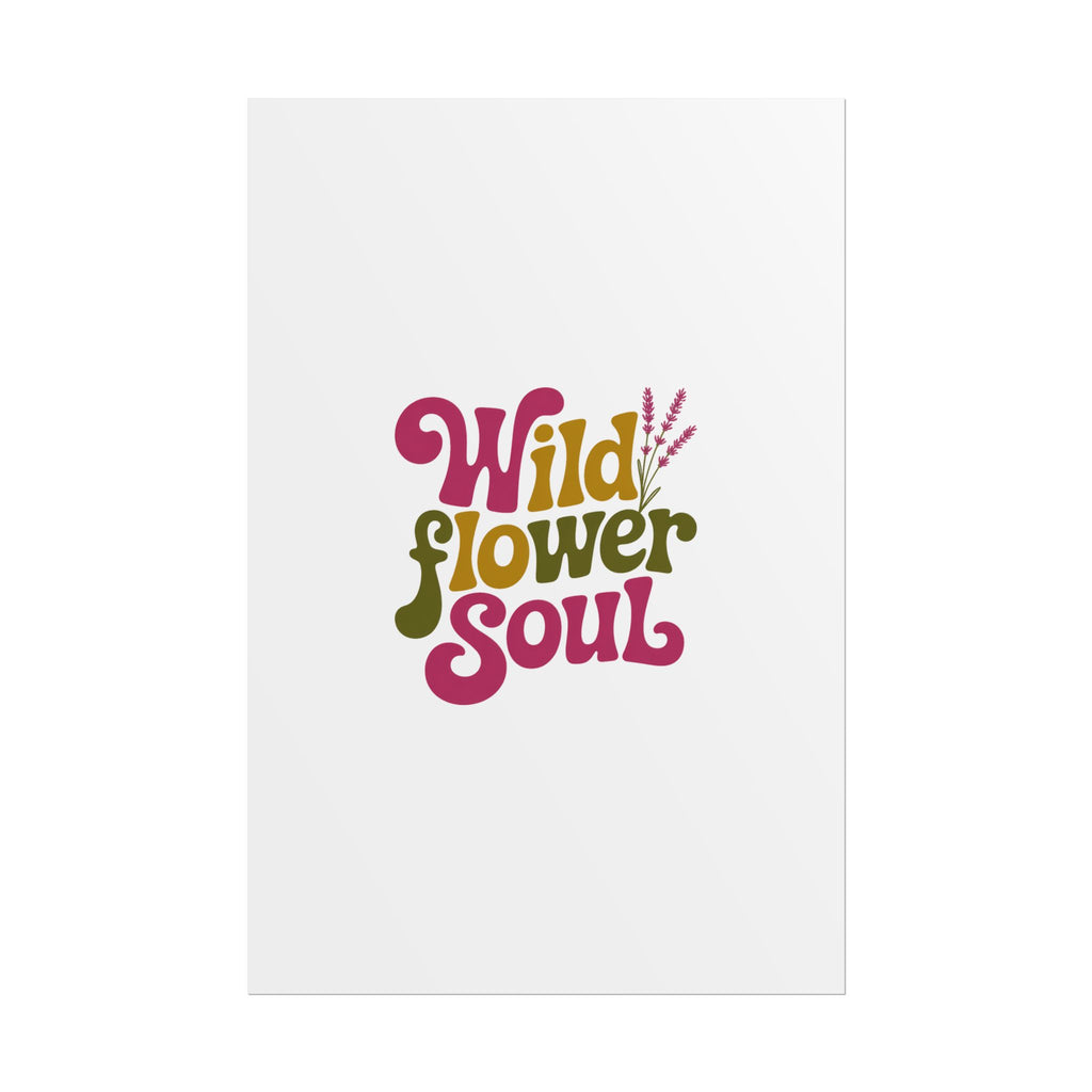 Wildflower Soul Poster