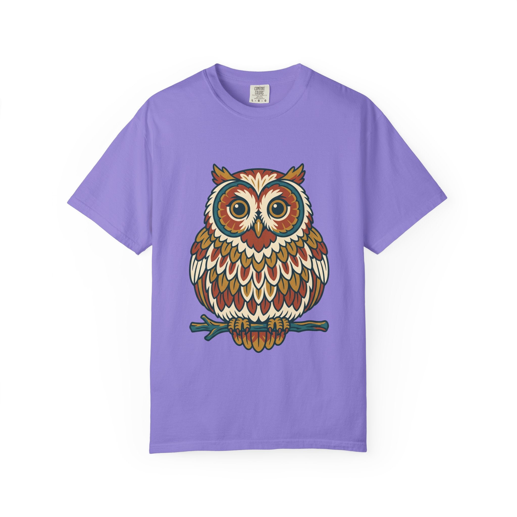 Round Owl Tee